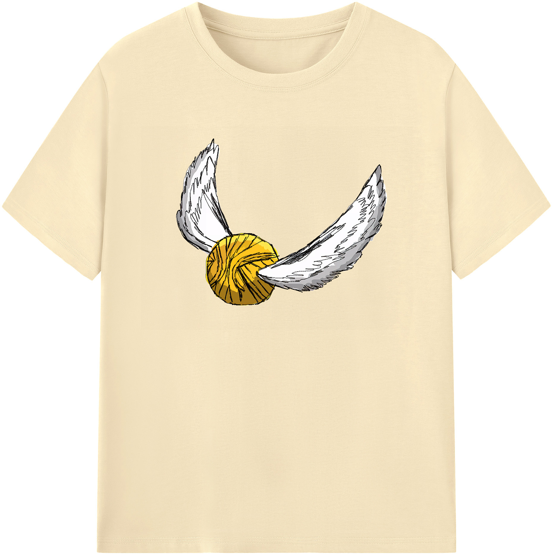 （画像用） Harry Potter ハリー・ポッターシリーズ 綿100％半袖Tシャツ（フロントプリント）