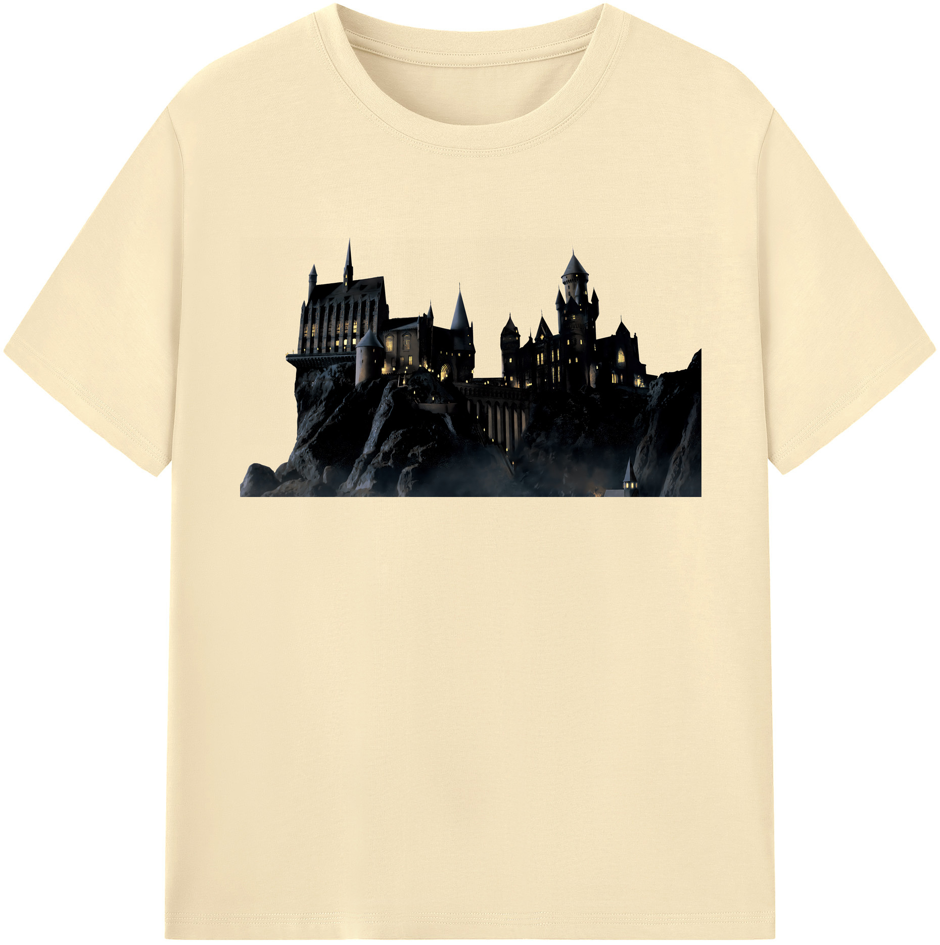 （画像用） Harry Potter ハリー・ポッターシリーズ 綿100％半袖Tシャツ（フロントプリント）