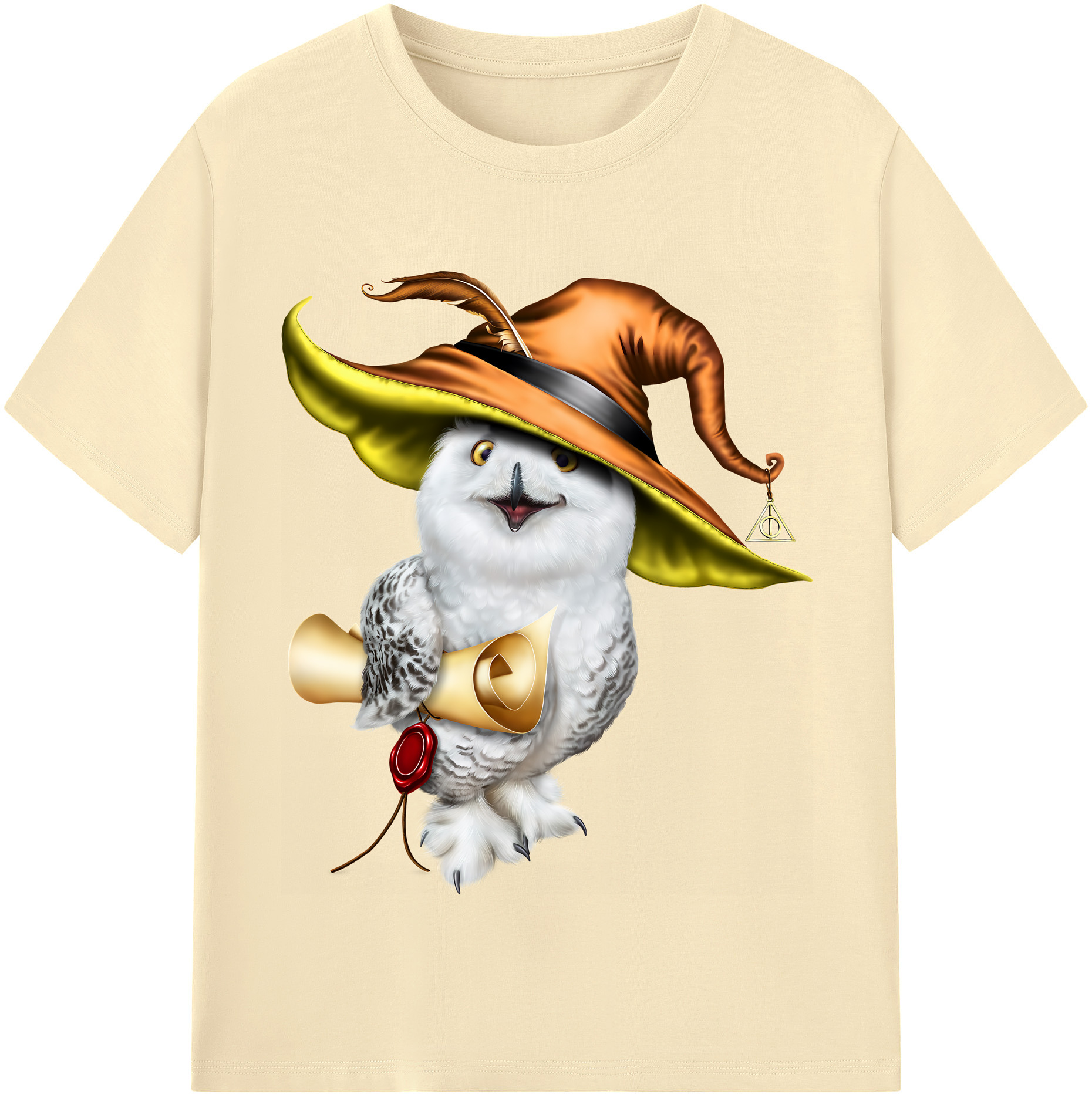 （画像用） Harry Potter ハリー・ポッターシリーズ 綿100％半袖Tシャツ（フロントプリント）