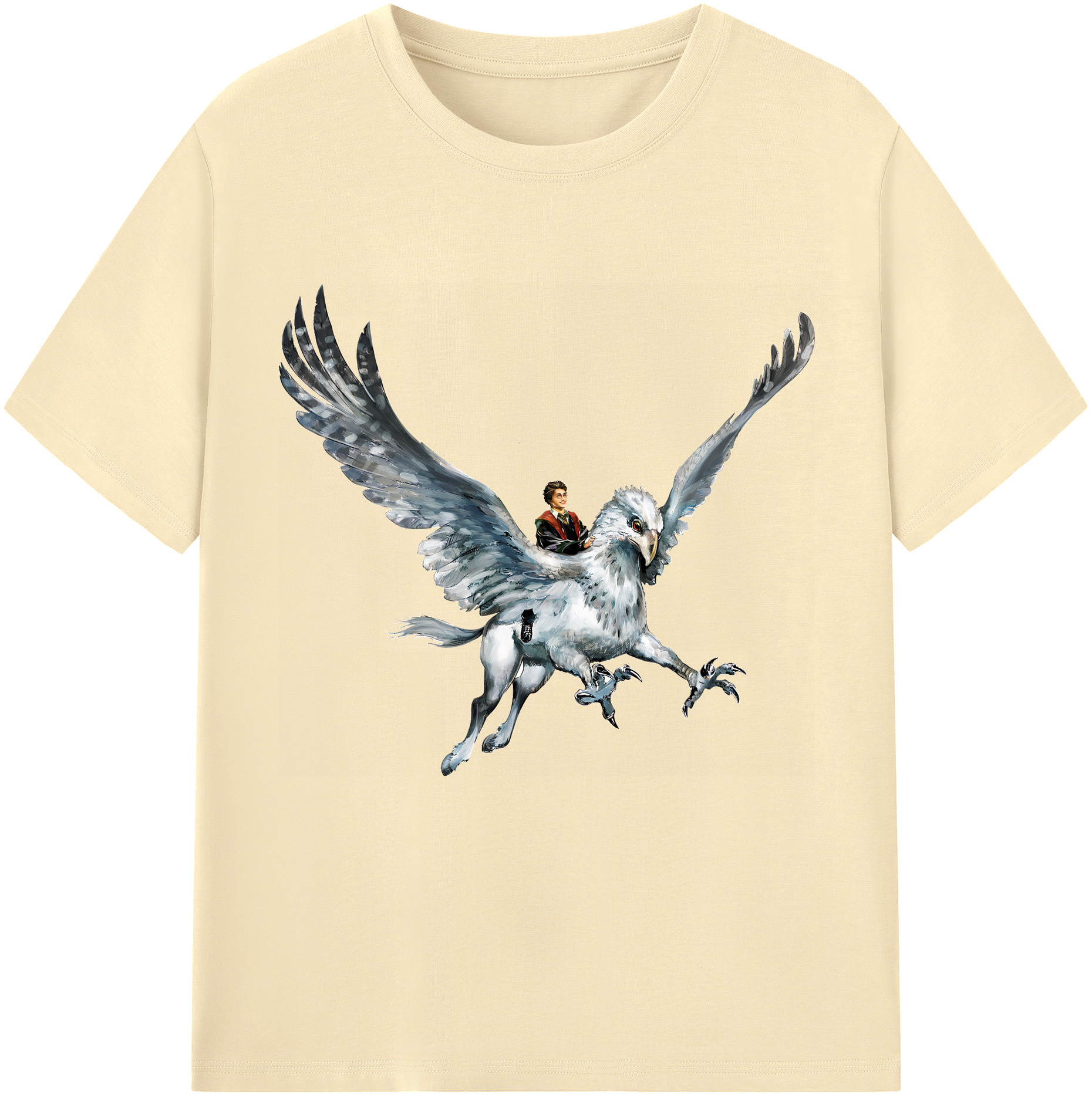 （画像用） Harry Potter ハリー・ポッターシリーズ 綿100％半袖Tシャツ（フロントプリント）