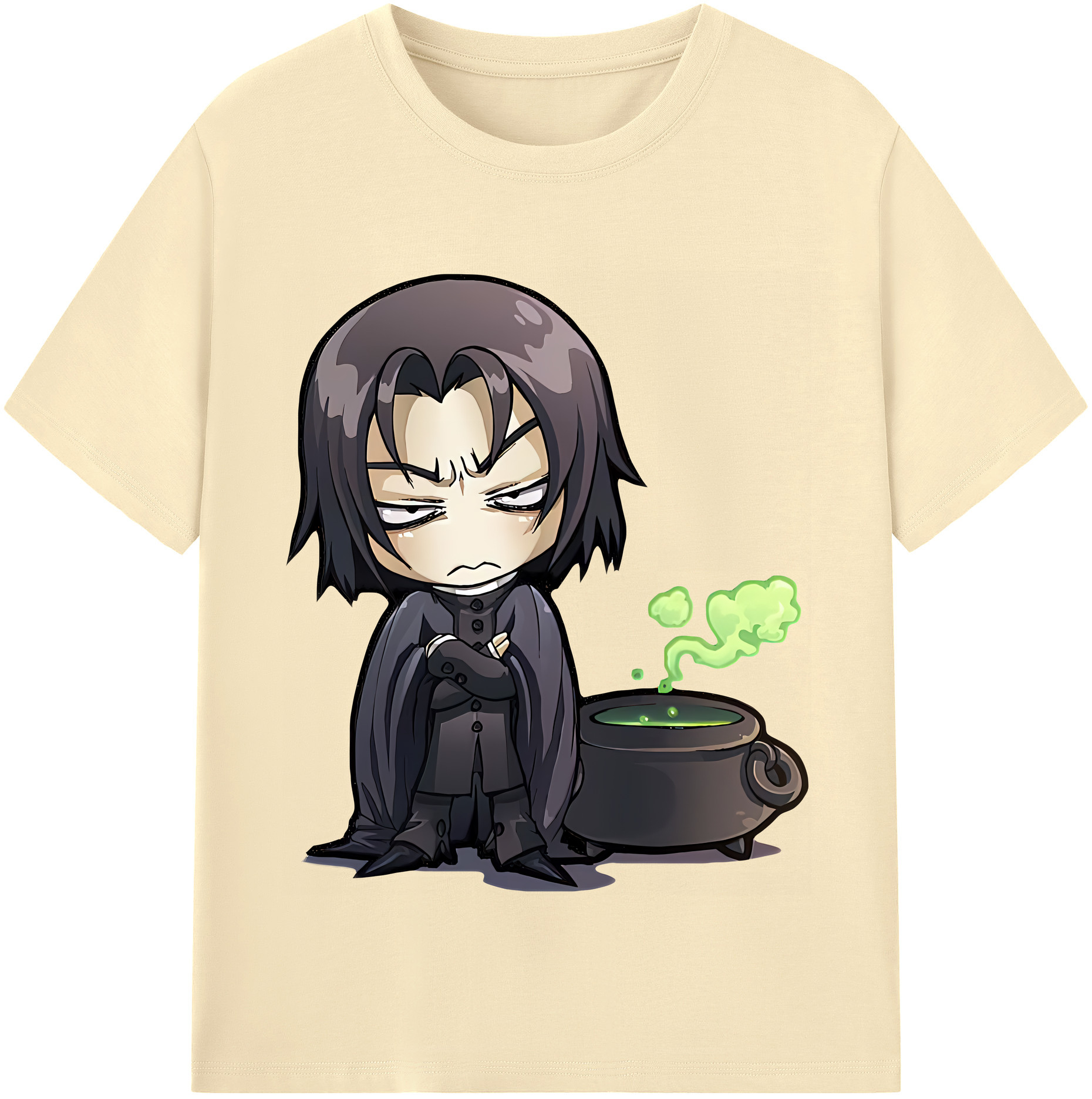 （画像用） Harry Potter ハリー・ポッターシリーズ 綿100％半袖Tシャツ（フロントプリント）