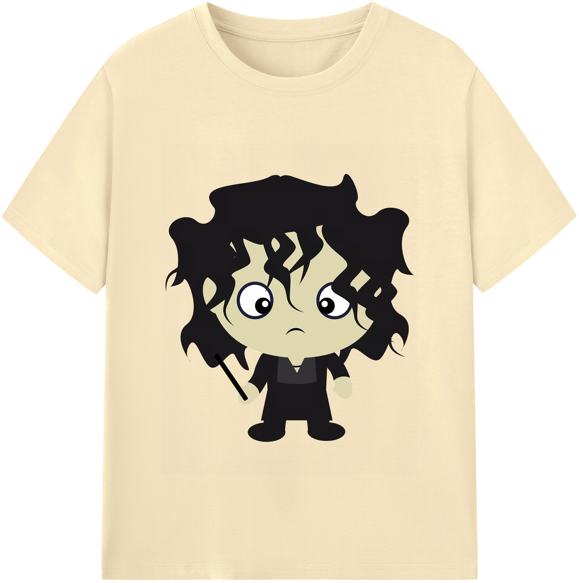 （画像用） Harry Potter ハリー・ポッターシリーズ 綿100％半袖Tシャツ（フロントプリント）
