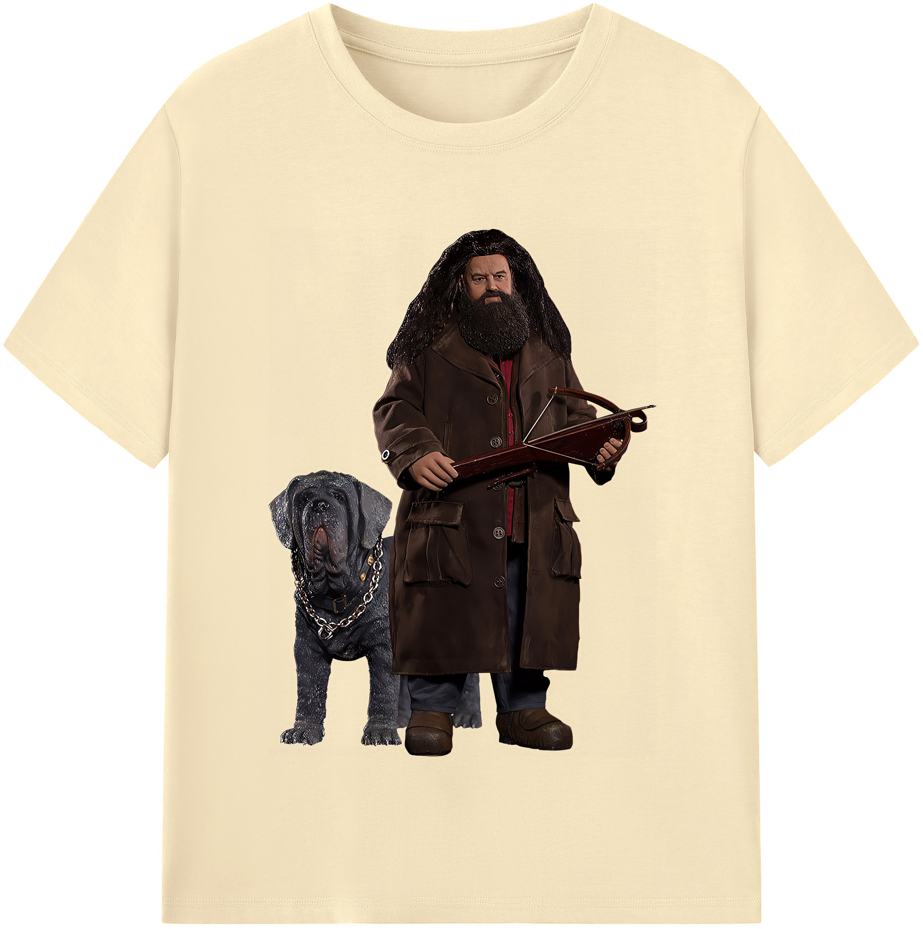 （画像用） Harry Potter ハリー・ポッターシリーズ 綿100％半袖Tシャツ（フロントプリント）
