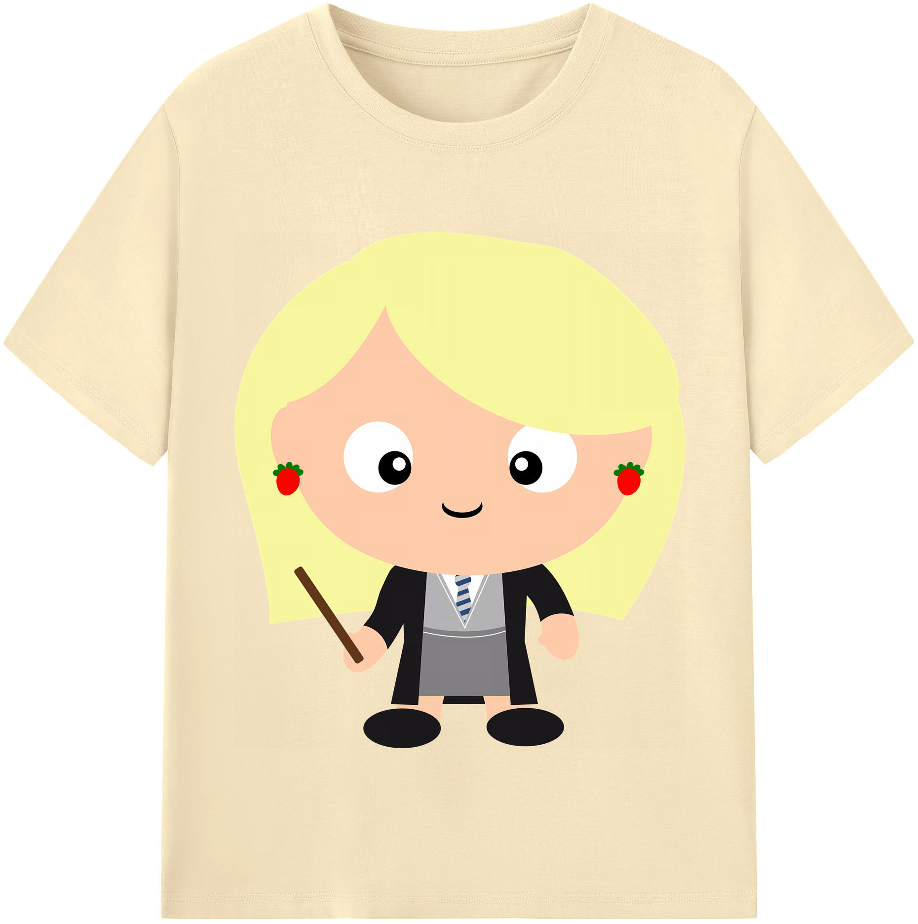 （画像用） Harry Potter ハリー・ポッターシリーズ 綿100％半袖Tシャツ（フロントプリント）