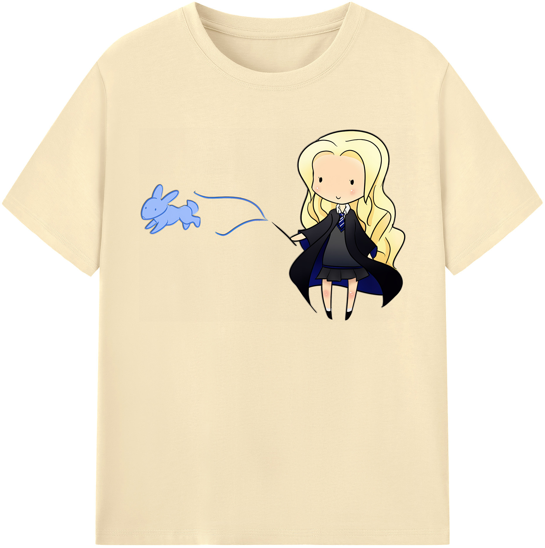 （画像用） Harry Potter ハリー・ポッターシリーズ 綿100％半袖Tシャツ（フロントプリント）