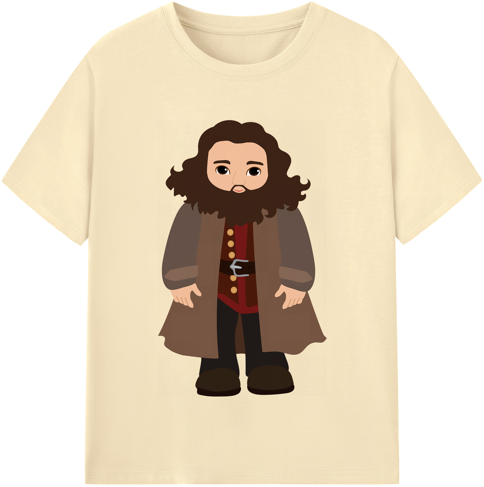 （画像用） Harry Potter ハリー・ポッターシリーズ 綿100％半袖Tシャツ（フロントプリント）