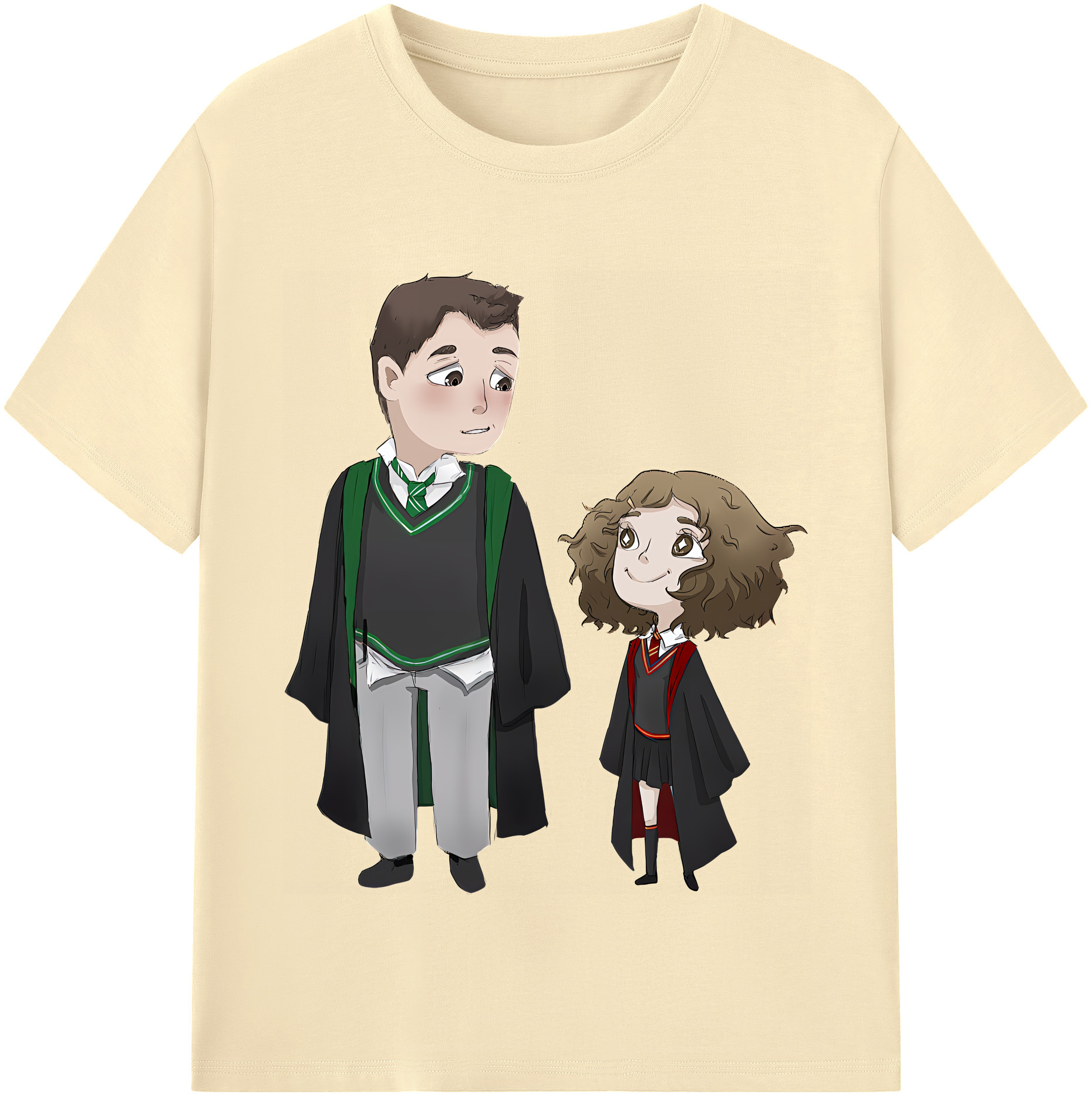 （画像用） Harry Potter ハリー・ポッターシリーズ 綿100％半袖Tシャツ（フロントプリント）