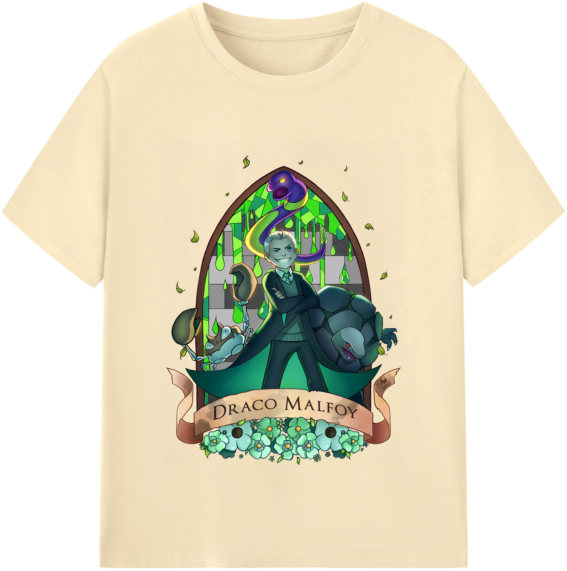 （画像用） Harry Potter ハリー・ポッターシリーズ 綿100％半袖Tシャツ（フロントプリント）