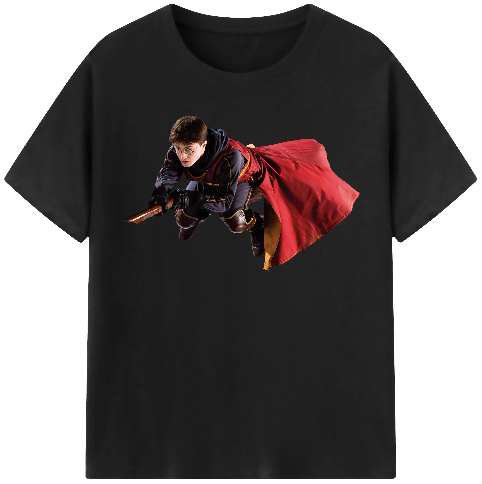 （画像用） Harry Potter ハリー・ポッターシリーズ 綿100％半袖Tシャツ（フロントプリント）