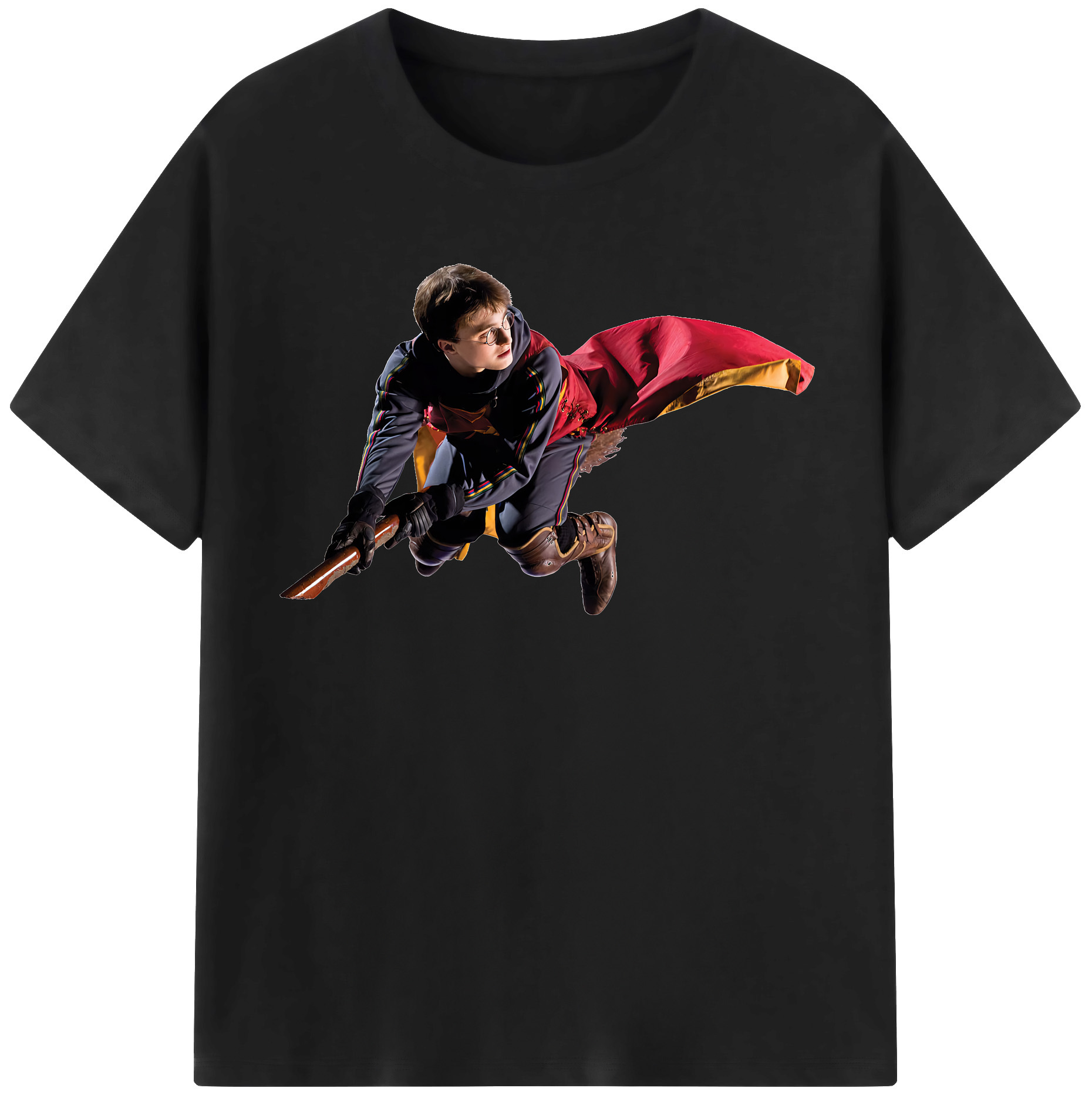 （画像用） Harry Potter ハリー・ポッターシリーズ 綿100％半袖Tシャツ（フロントプリント）