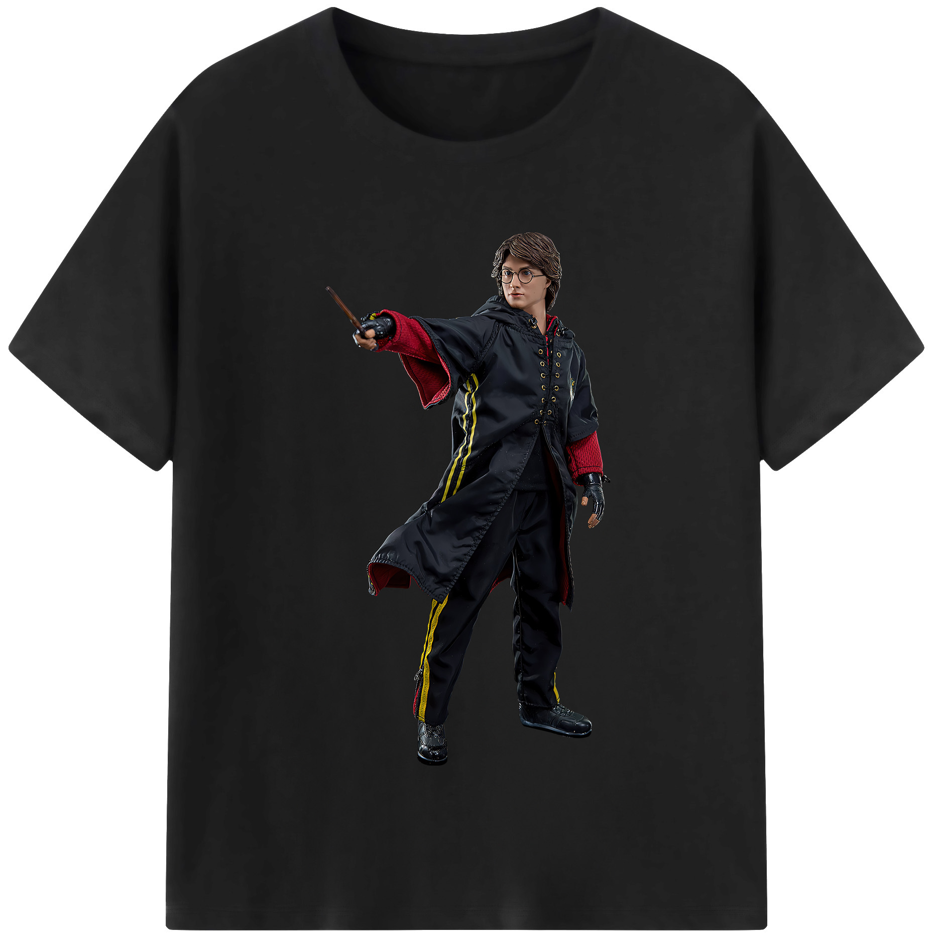 （画像用） Harry Potter ハリー・ポッターシリーズ 綿100％半袖Tシャツ（フロントプリント）