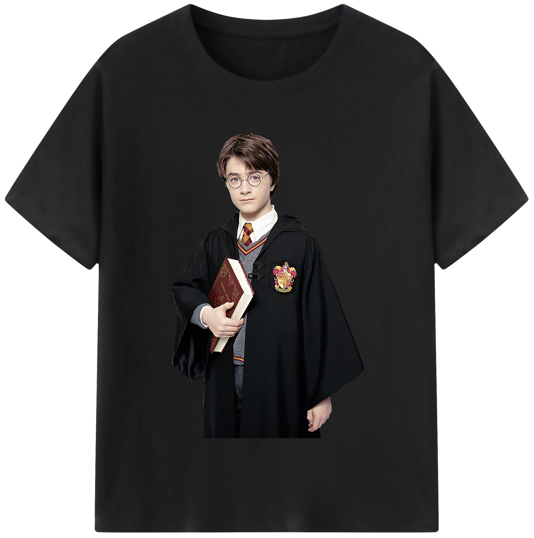 （画像用） Harry Potter ハリー・ポッターシリーズ 綿100％半袖Tシャツ（フロントプリント）
