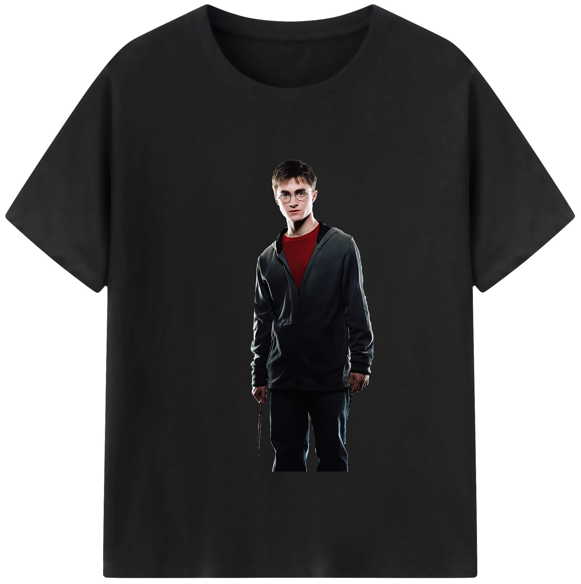 （画像用） Harry Potter ハリー・ポッターシリーズ 綿100％半袖Tシャツ（フロントプリント）