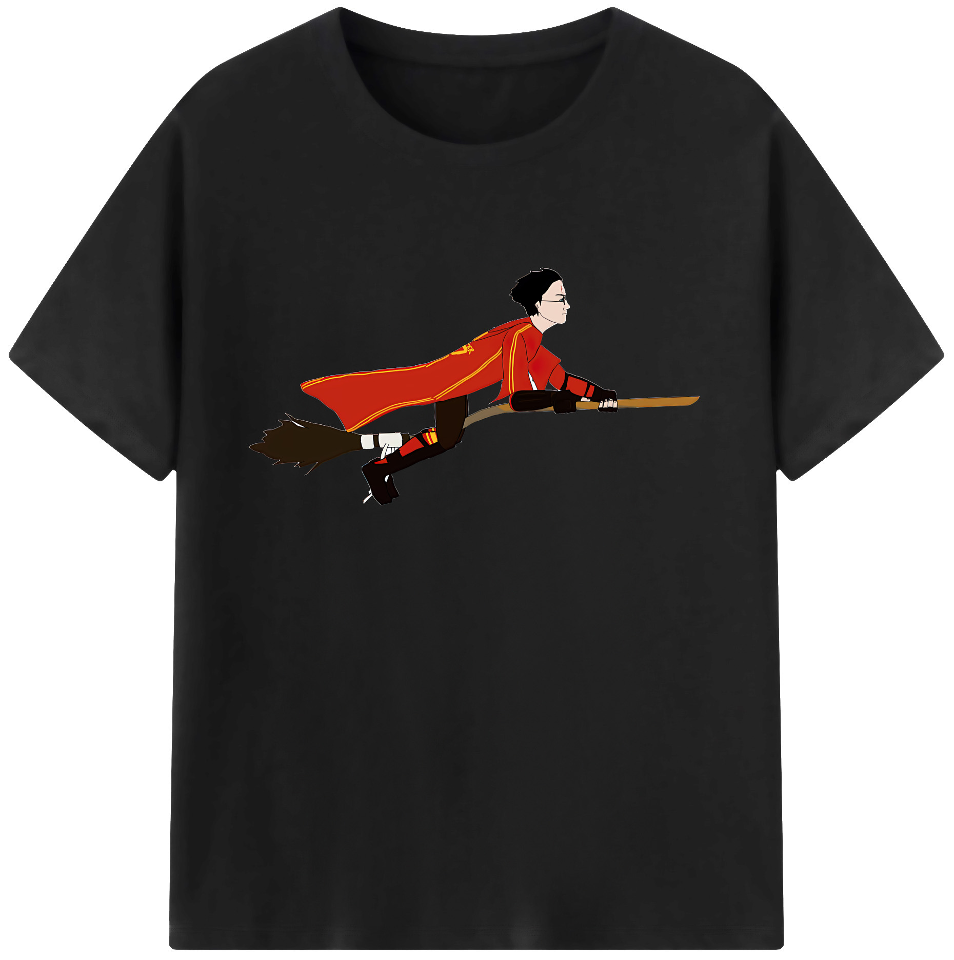 （画像用） Harry Potter ハリー・ポッターシリーズ 綿100％半袖Tシャツ（フロントプリント）