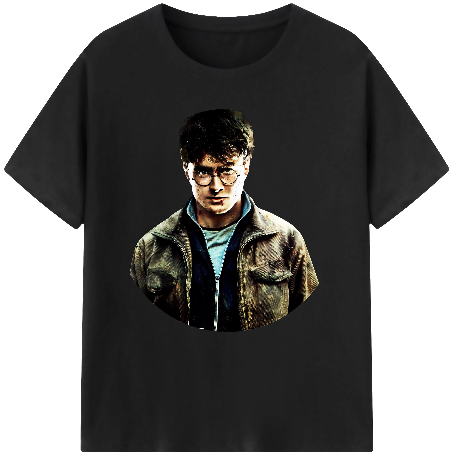 （画像用） Harry Potter ハリー・ポッターシリーズ 綿100％半袖Tシャツ（フロントプリント）