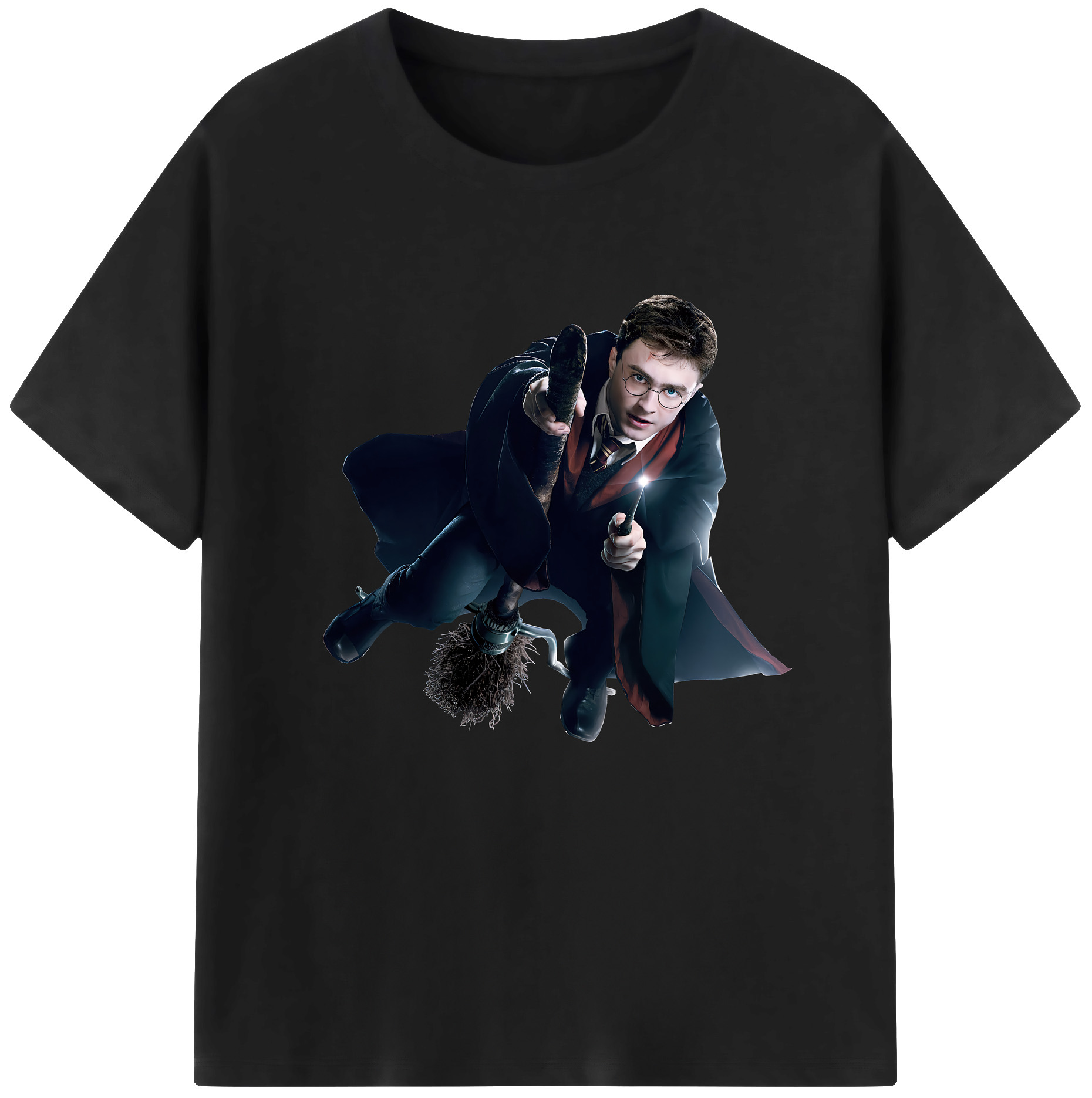 （画像用） Harry Potter ハリー・ポッターシリーズ 綿100％半袖Tシャツ（フロントプリント）