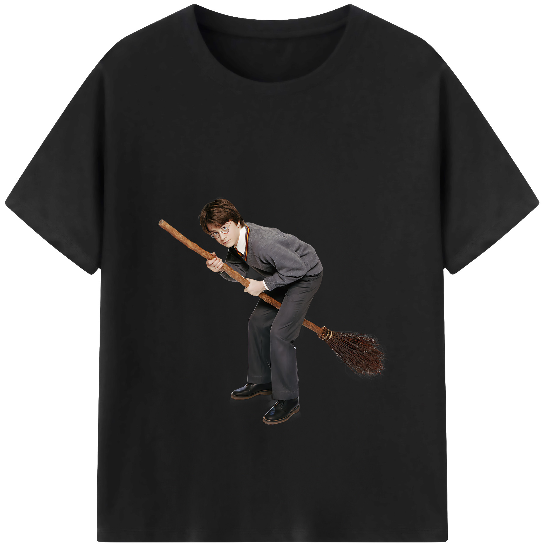 （画像用） Harry Potter ハリー・ポッターシリーズ 綿100％半袖Tシャツ（フロントプリント）