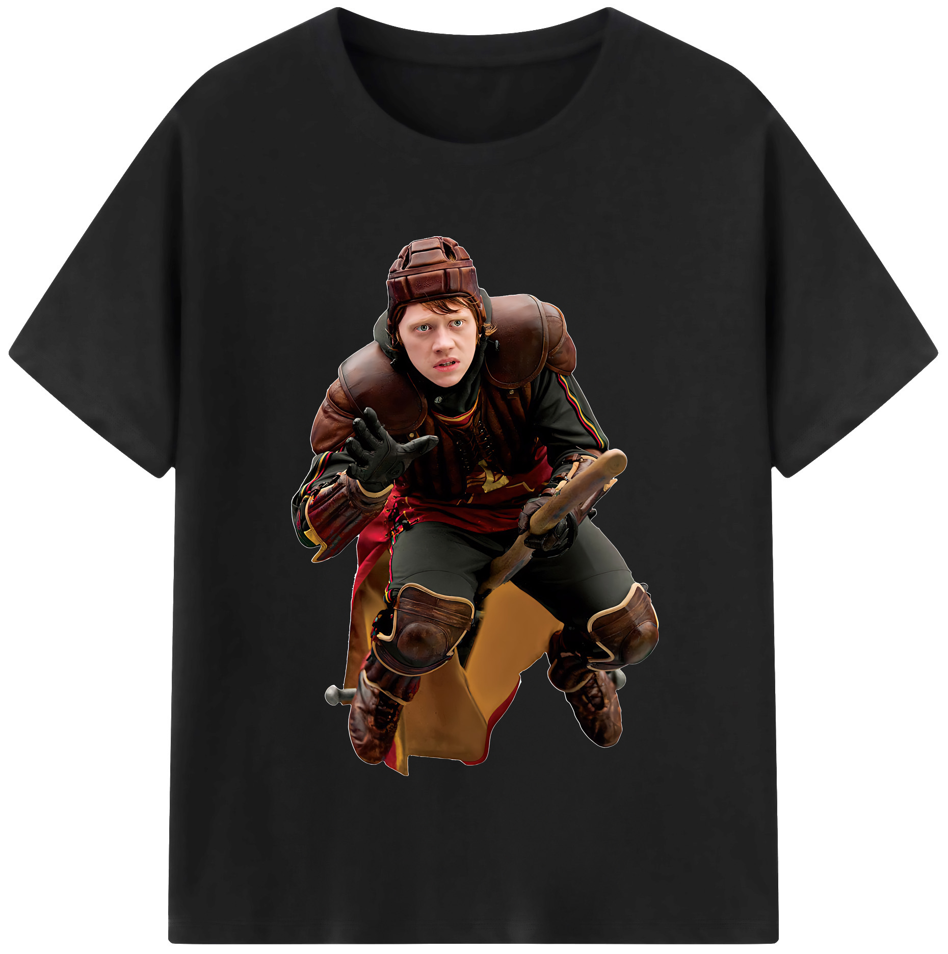 （画像用） Harry Potter ハリー・ポッターシリーズ 綿100％半袖Tシャツ（フロントプリント）