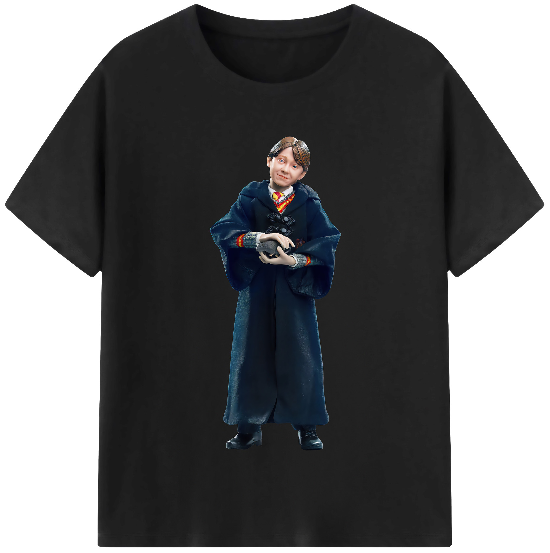（画像用） Harry Potter ハリー・ポッターシリーズ 綿100％半袖Tシャツ（フロントプリント）