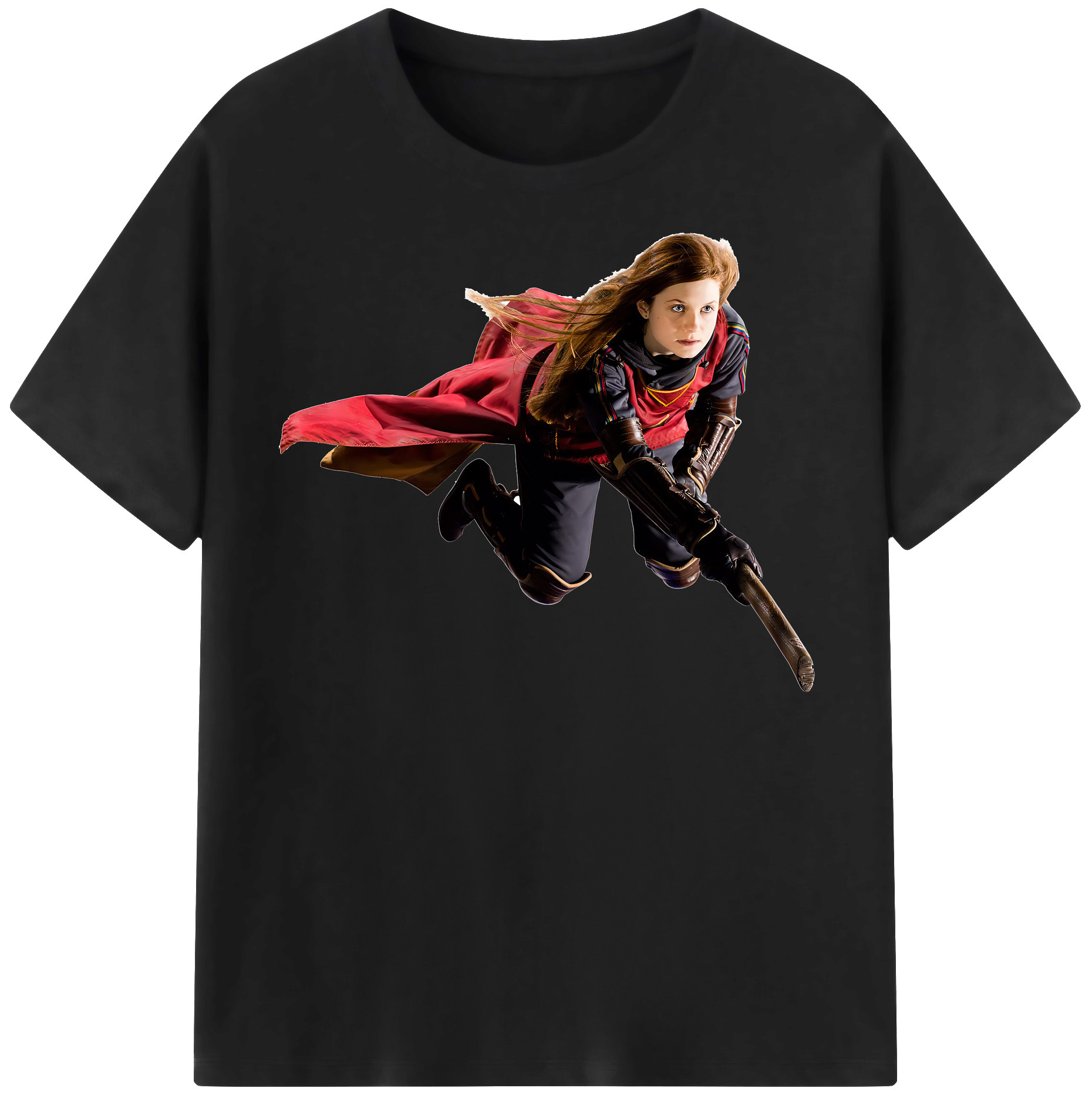 （画像用） Harry Potter ハリー・ポッターシリーズ 綿100％半袖Tシャツ（フロントプリント）