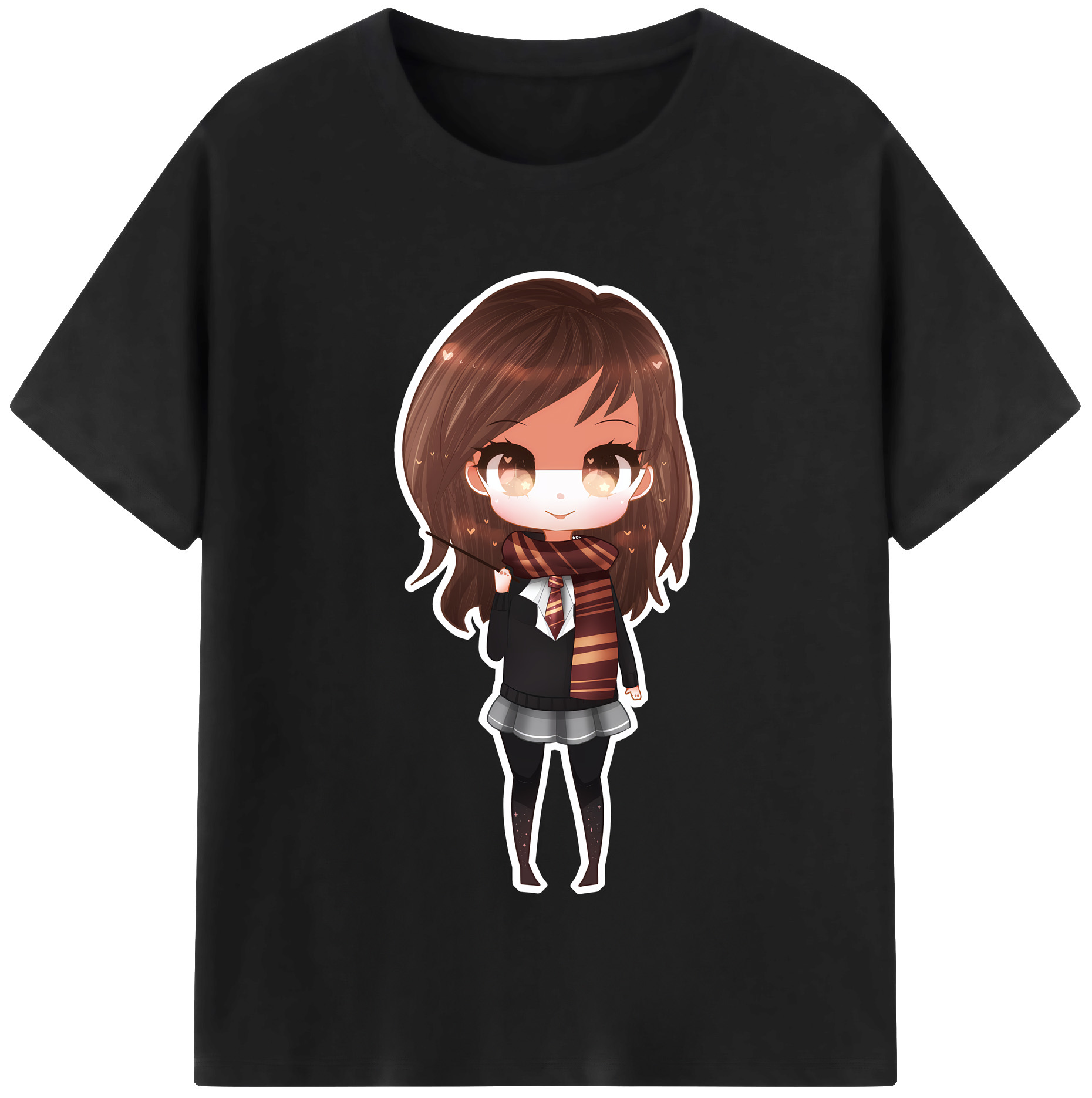 （画像用） Harry Potter ハリー・ポッターシリーズ 綿100％半袖Tシャツ（フロントプリント）