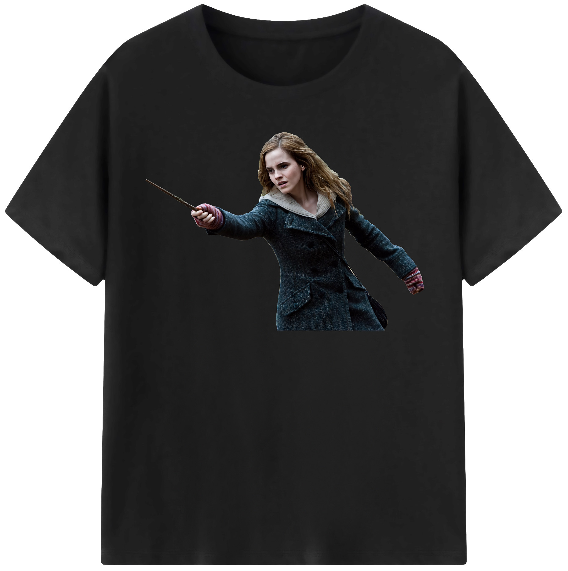 （画像用） Harry Potter ハリー・ポッターシリーズ 綿100％半袖Tシャツ（フロントプリント）