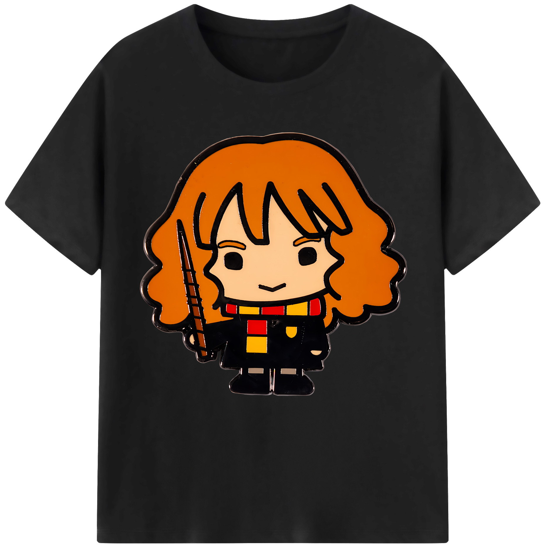 （画像用） Harry Potter ハリー・ポッターシリーズ 綿100％半袖Tシャツ（フロントプリント）