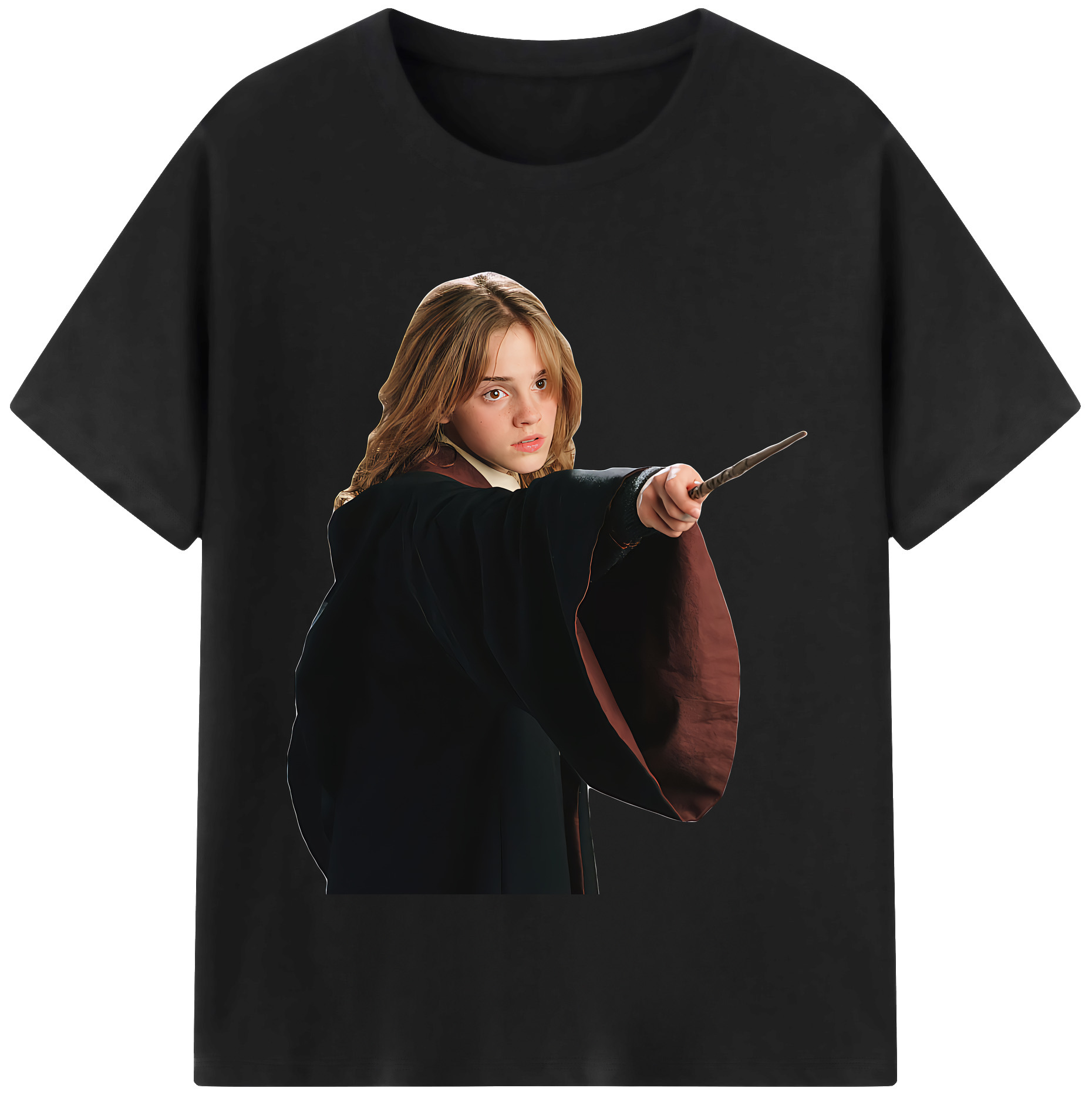 （画像用） Harry Potter ハリー・ポッターシリーズ 綿100％半袖Tシャツ（フロントプリント）