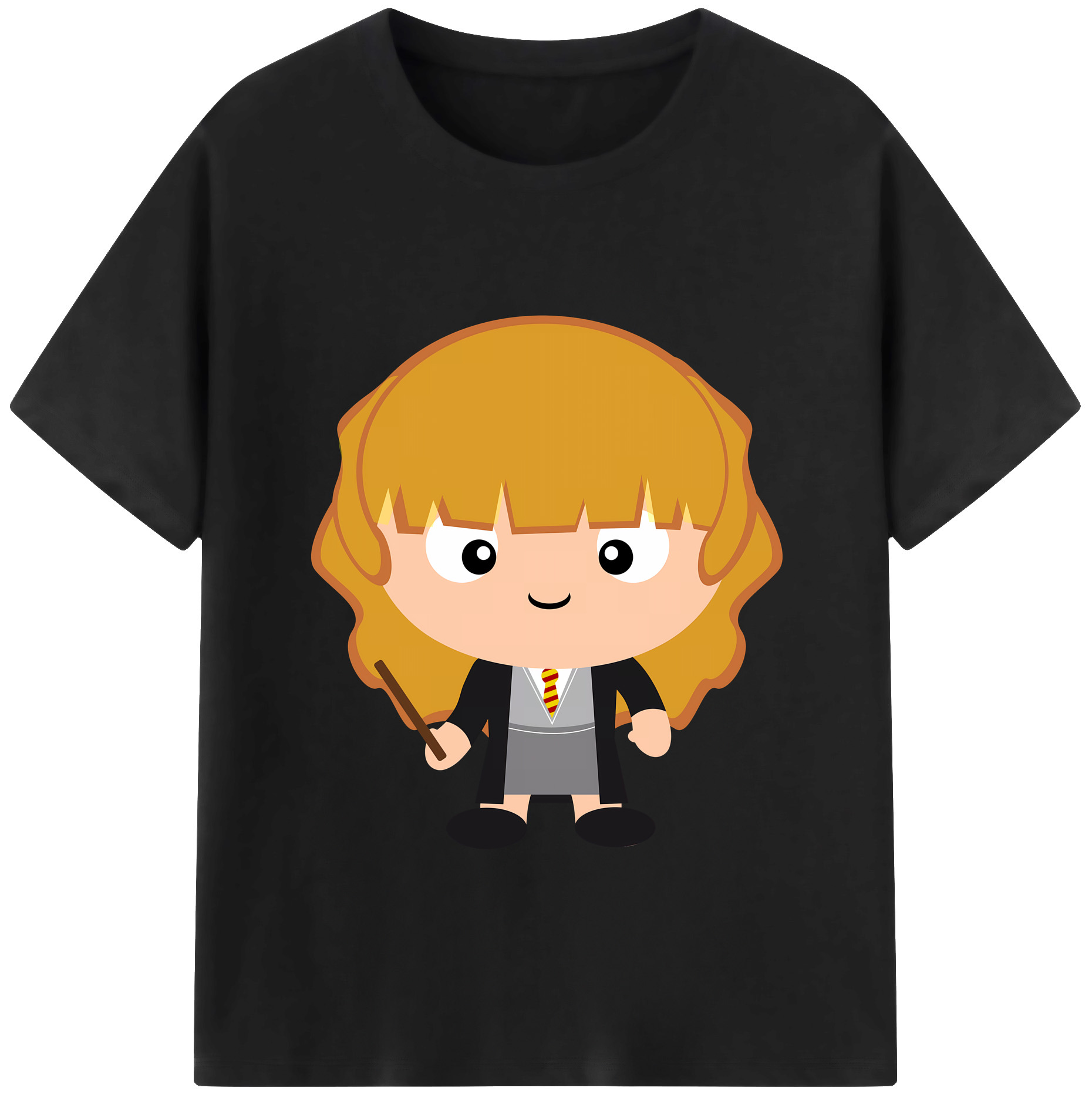 （画像用） Harry Potter ハリー・ポッターシリーズ 綿100％半袖Tシャツ（フロントプリント）
