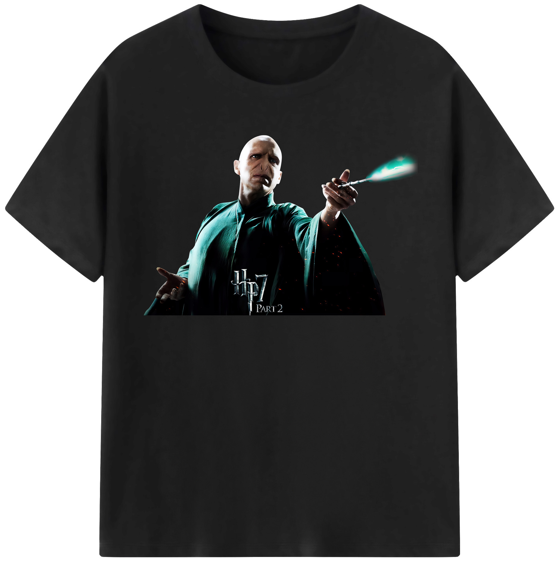 （画像用） Harry Potter ハリー・ポッターシリーズ 綿100％半袖Tシャツ（フロントプリント）