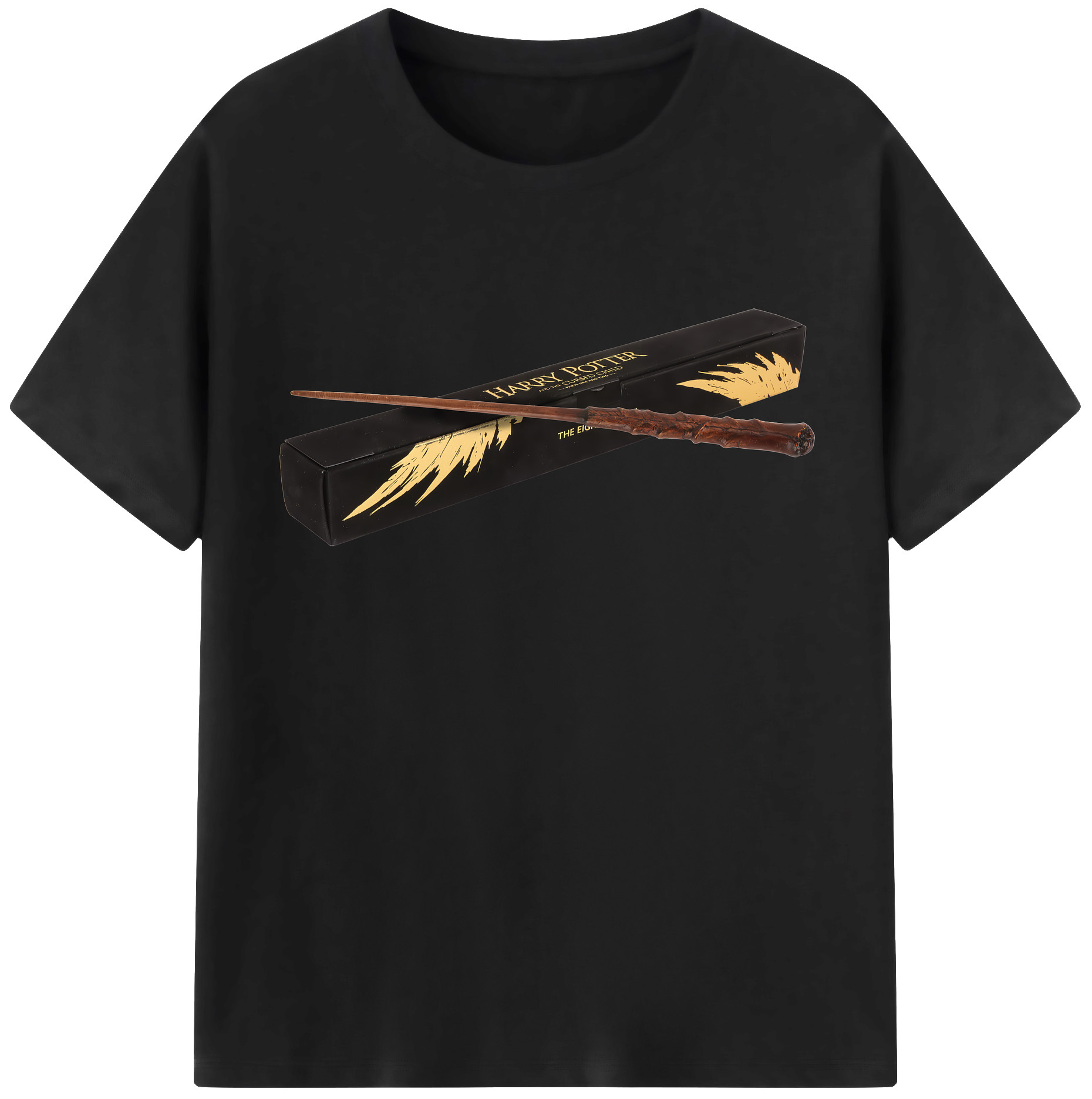 （画像用） Harry Potter ハリー・ポッターシリーズ 綿100％半袖Tシャツ（フロントプリント）
