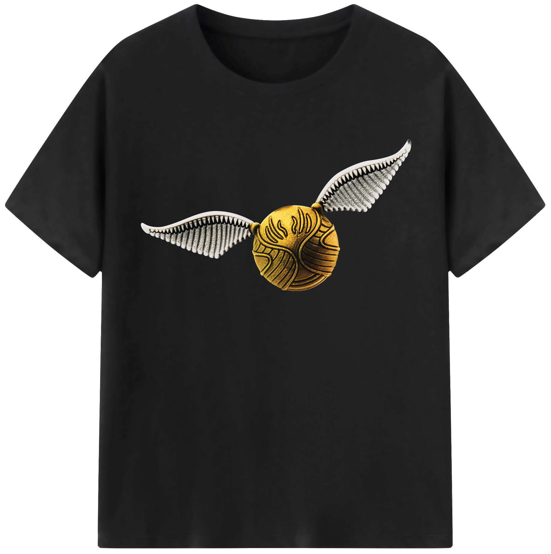 （画像用） Harry Potter ハリー・ポッターシリーズ 綿100％半袖Tシャツ（フロントプリント）