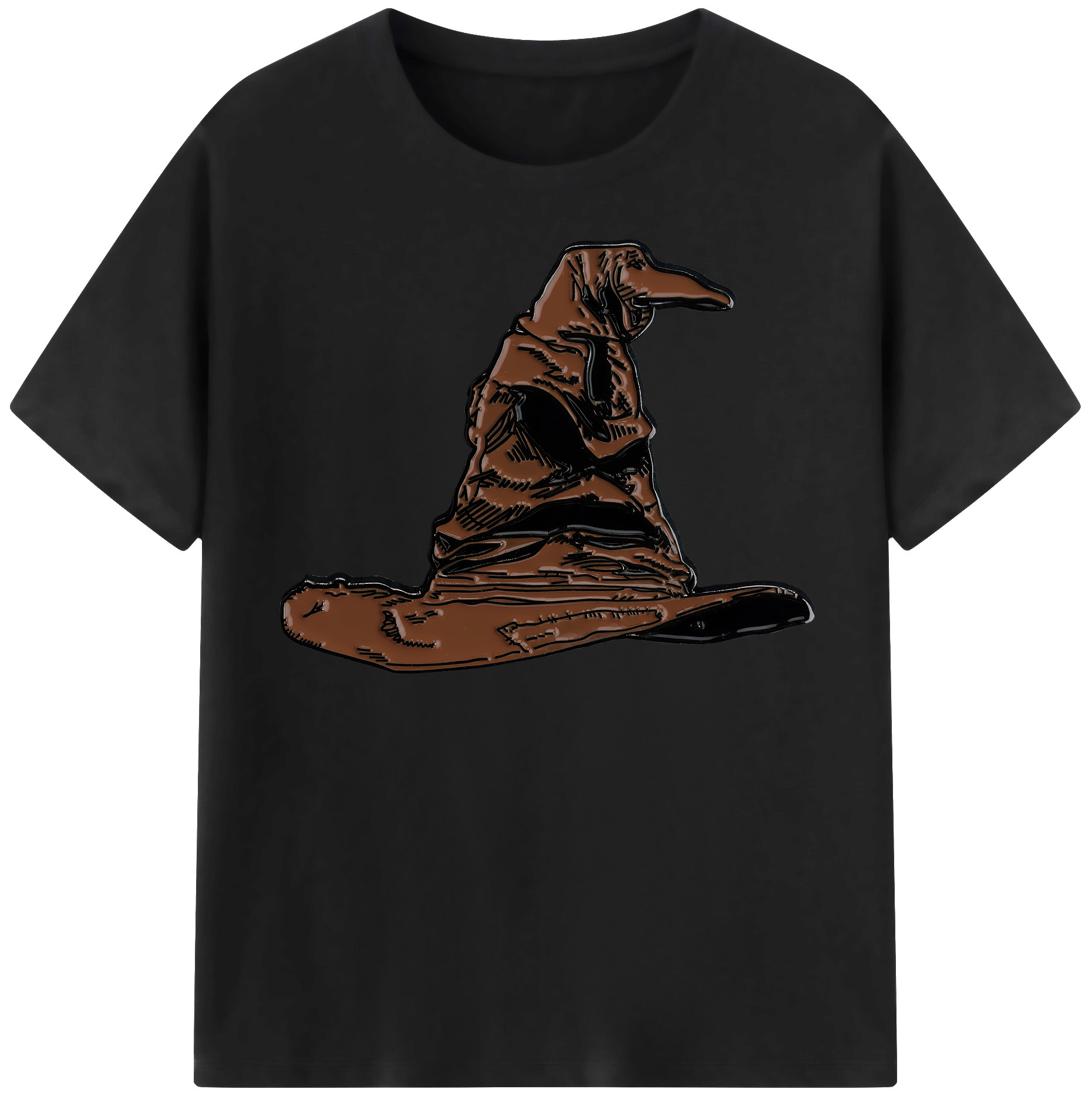 （画像用） Harry Potter ハリー・ポッターシリーズ 綿100％半袖Tシャツ（フロントプリント）