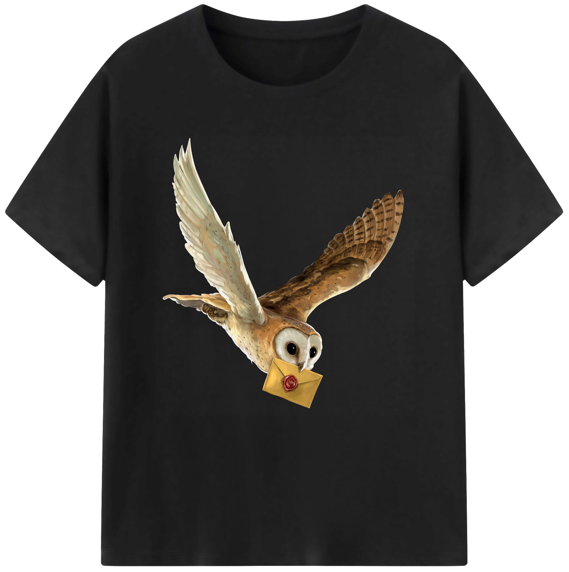 （画像用） Harry Potter ハリー・ポッターシリーズ 綿100％半袖Tシャツ（フロントプリント）