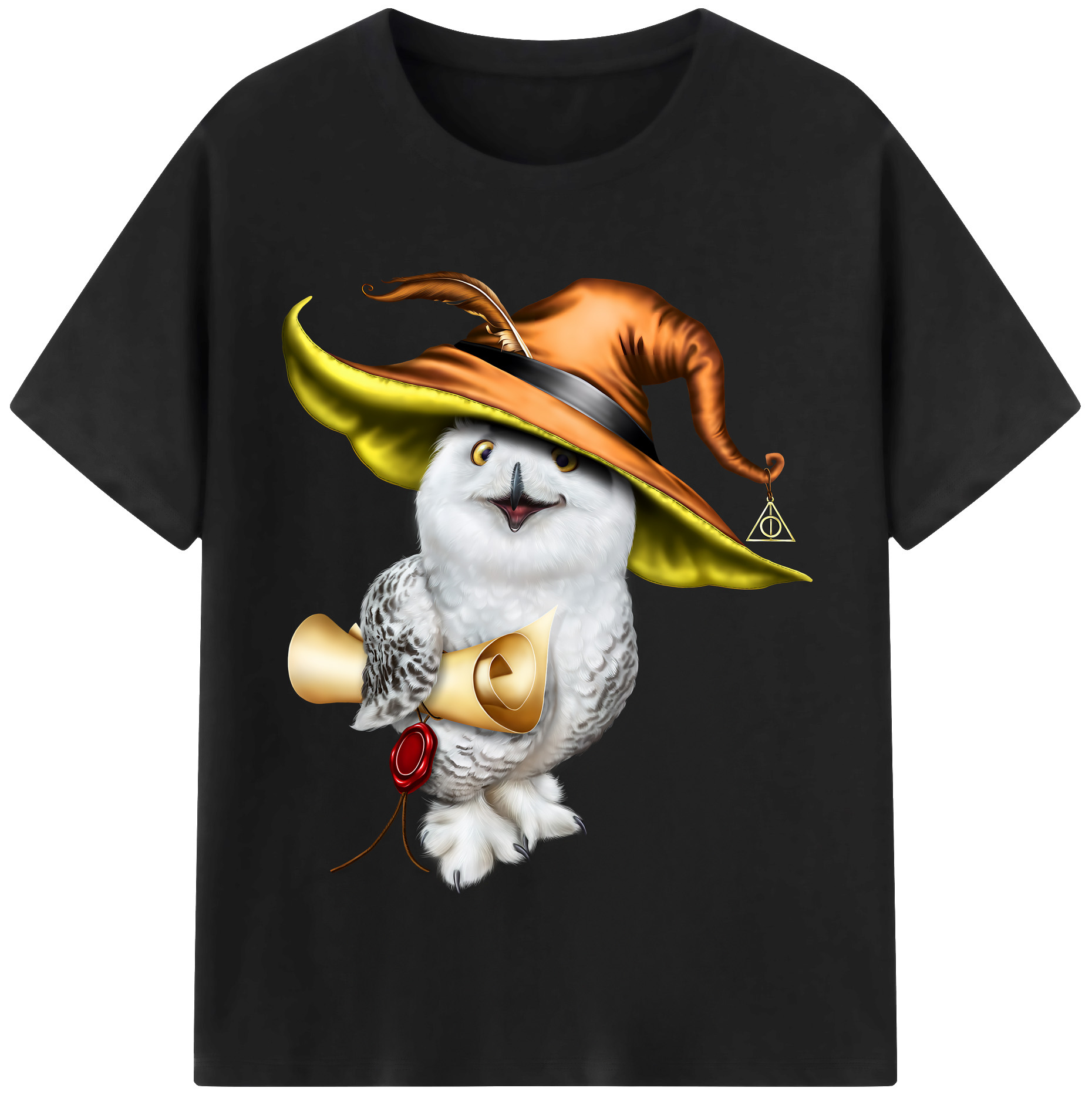 （画像用） Harry Potter ハリー・ポッターシリーズ 綿100％半袖Tシャツ（フロントプリント）
