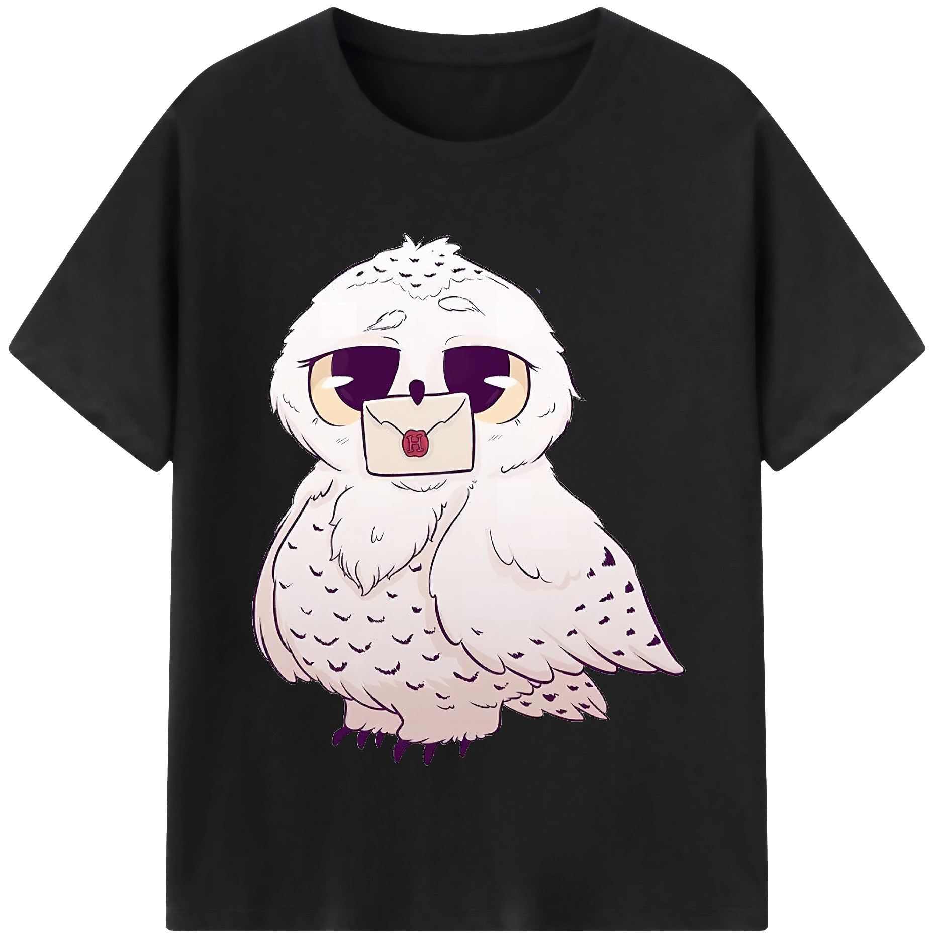 （画像用） Harry Potter ハリー・ポッターシリーズ 綿100％半袖Tシャツ（フロントプリント）