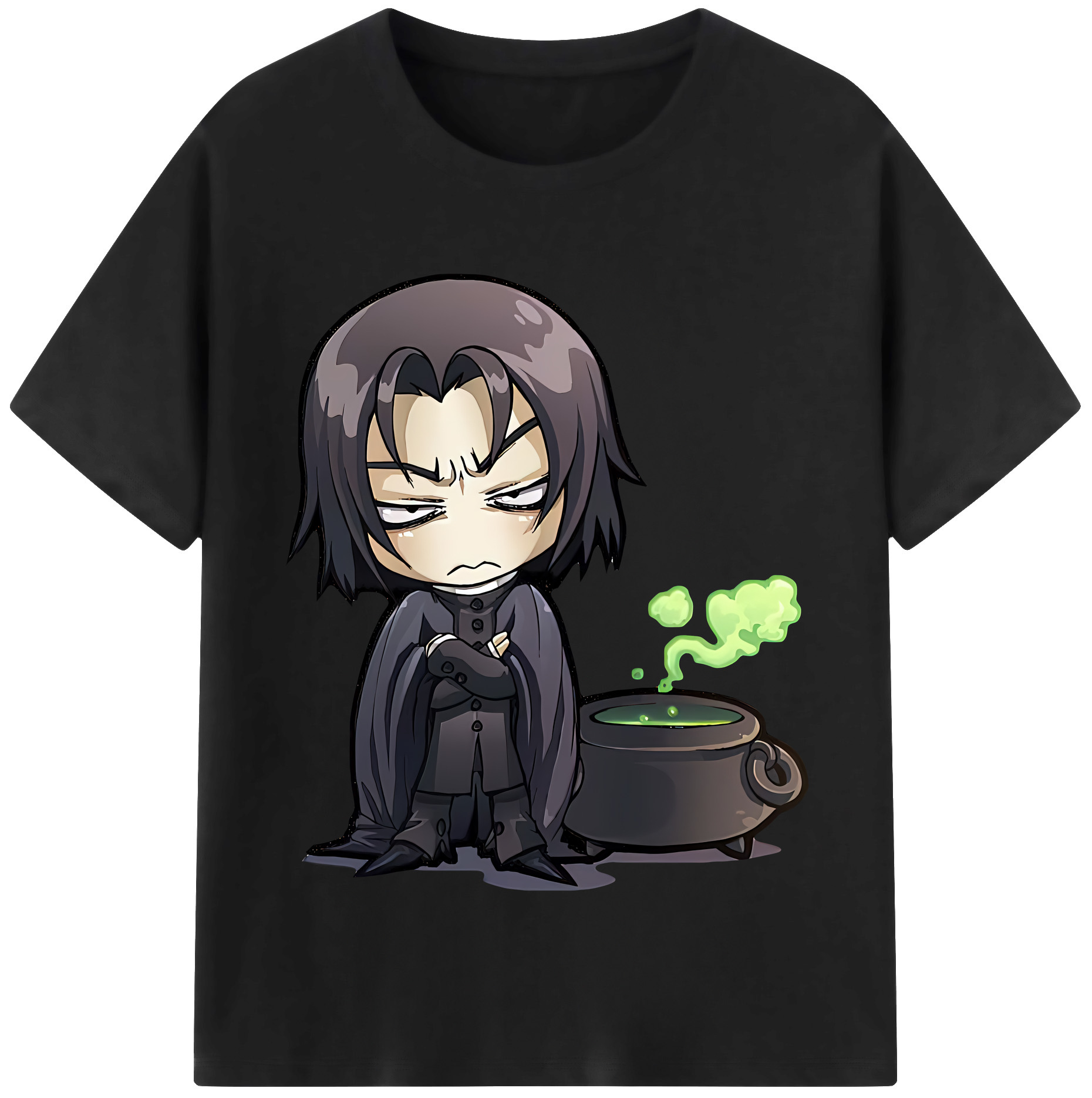 （画像用） Harry Potter ハリー・ポッターシリーズ 綿100％半袖Tシャツ（フロントプリント）