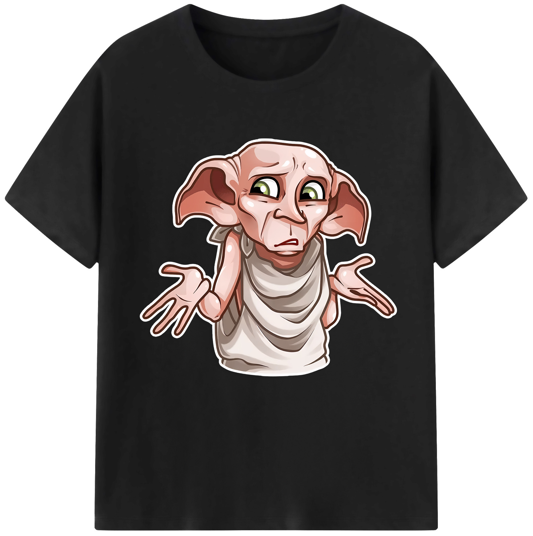 （画像用） Harry Potter ハリー・ポッターシリーズ 綿100％半袖Tシャツ（フロントプリント）
