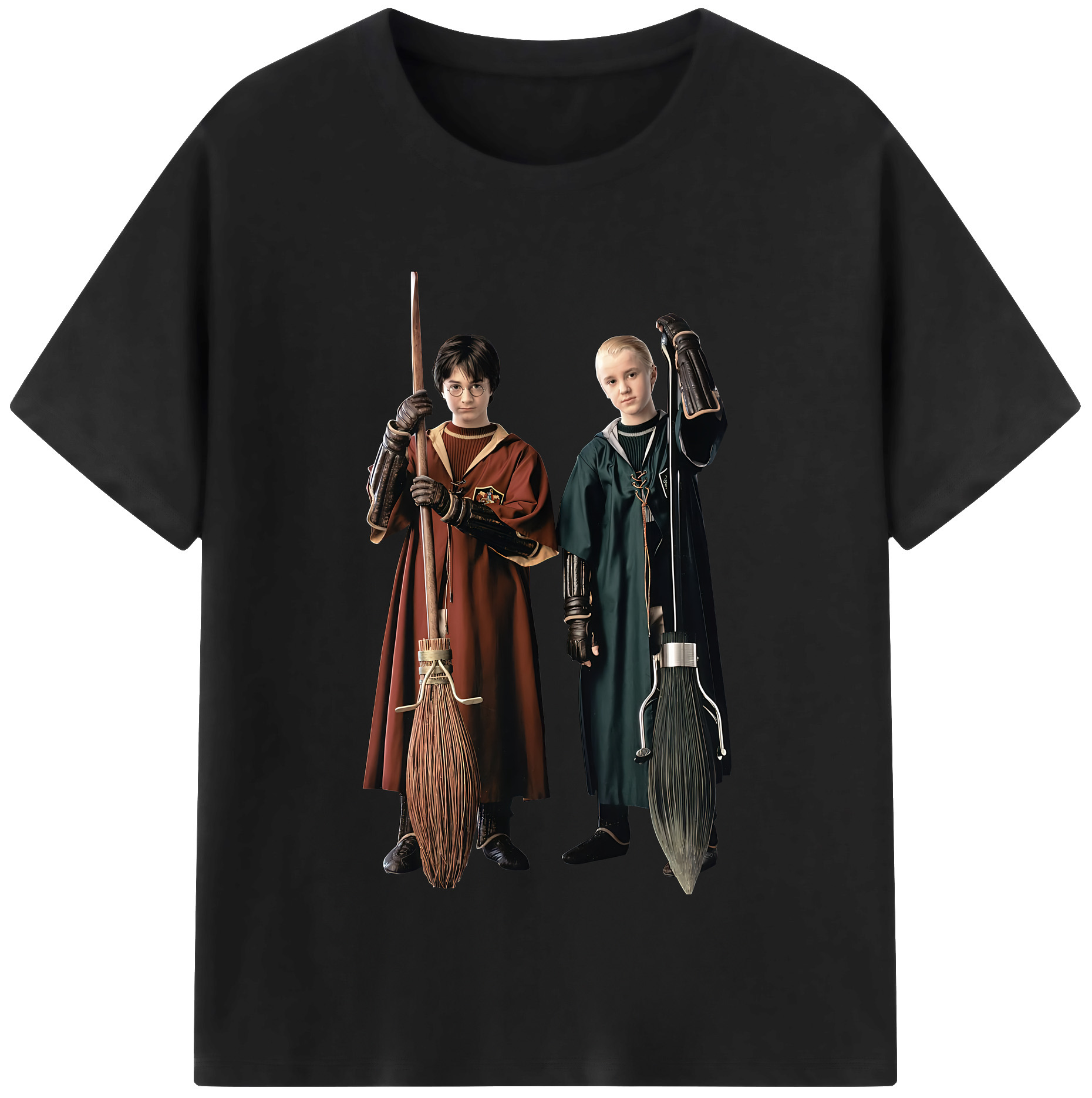 （画像用） Harry Potter ハリー・ポッターシリーズ 綿100％半袖Tシャツ（フロントプリント）