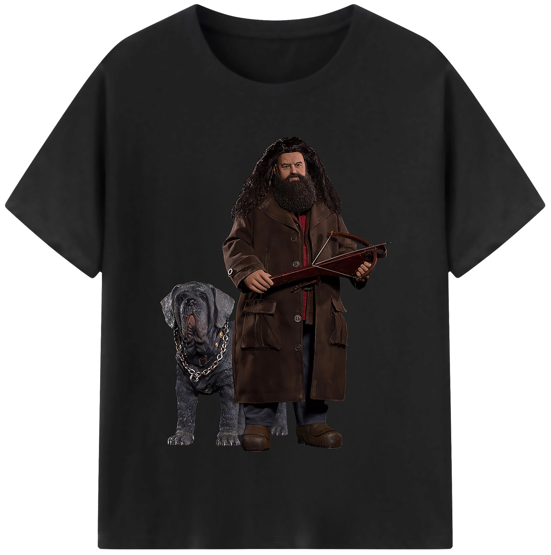 （画像用） Harry Potter ハリー・ポッターシリーズ 綿100％半袖Tシャツ（フロントプリント）