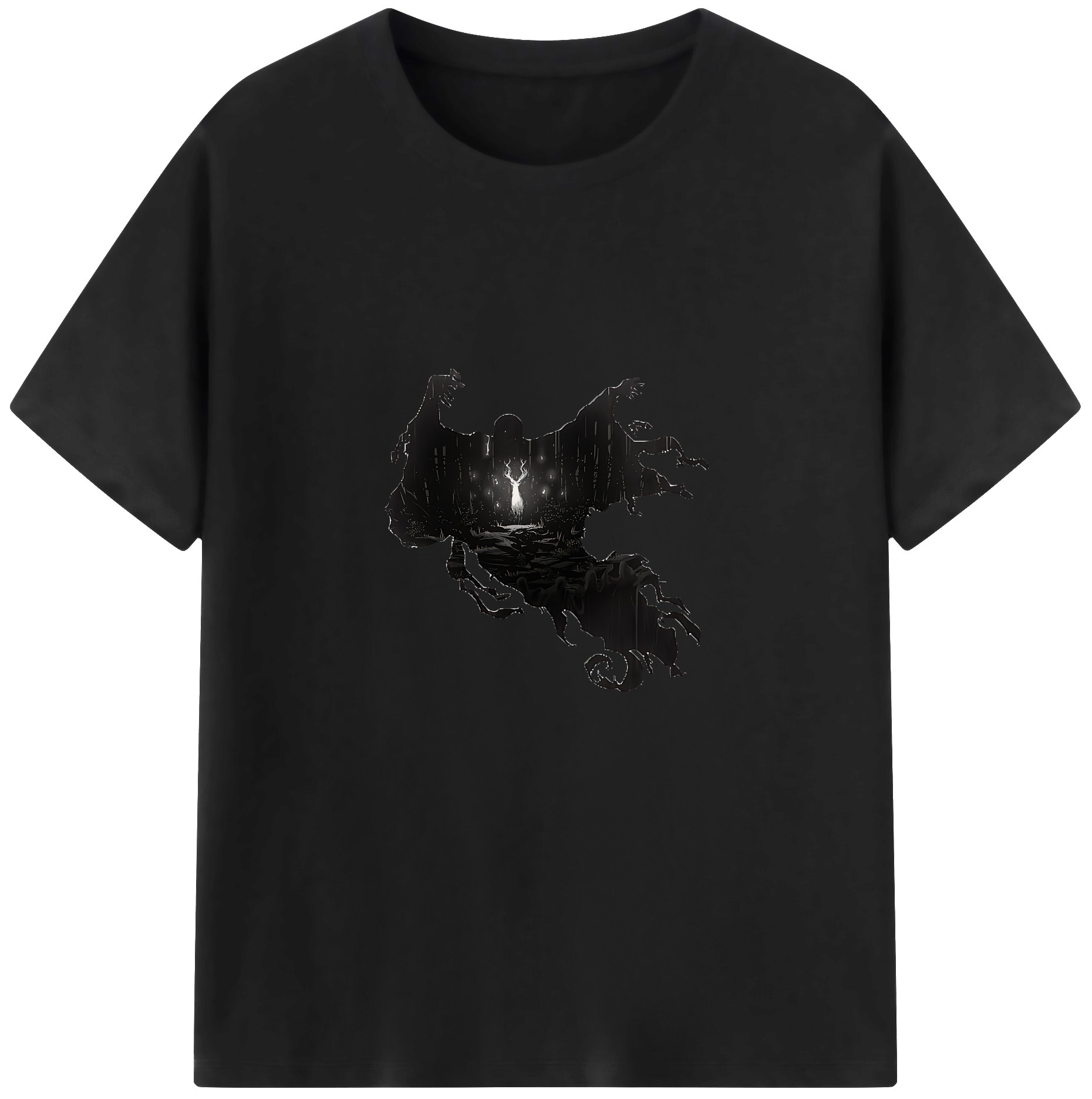 （画像用） Harry Potter ハリー・ポッターシリーズ 綿100％半袖Tシャツ（フロントプリント）