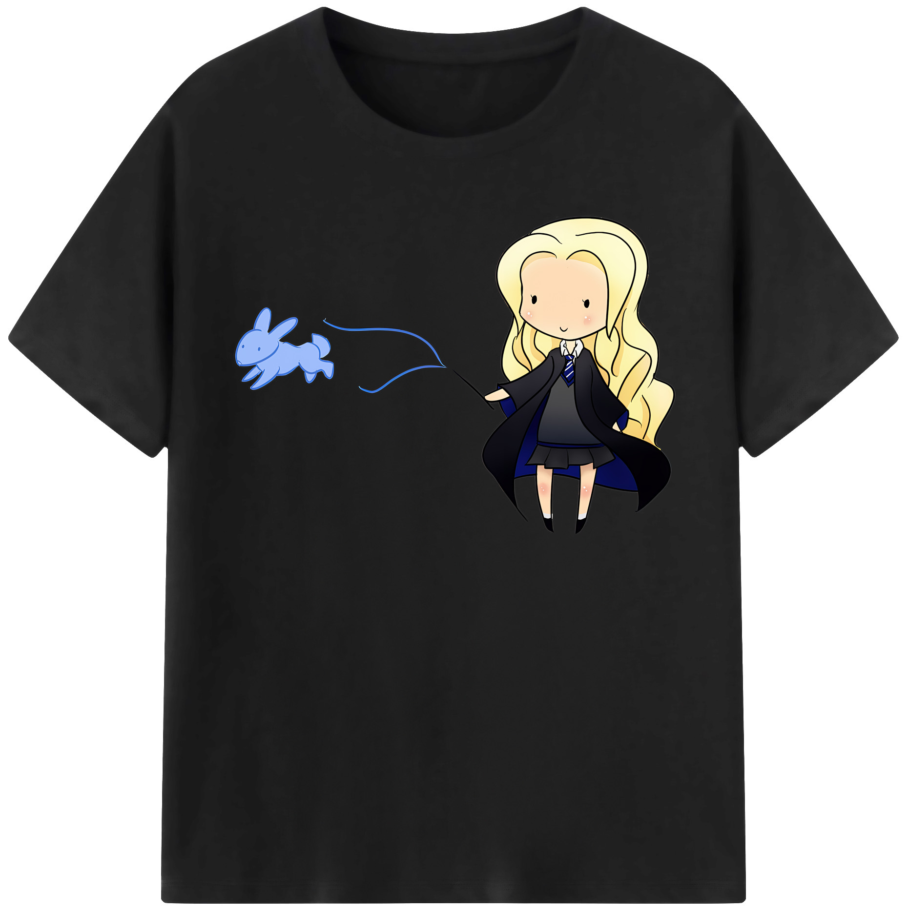 （画像用） Harry Potter ハリー・ポッターシリーズ 綿100％半袖Tシャツ（フロントプリント）