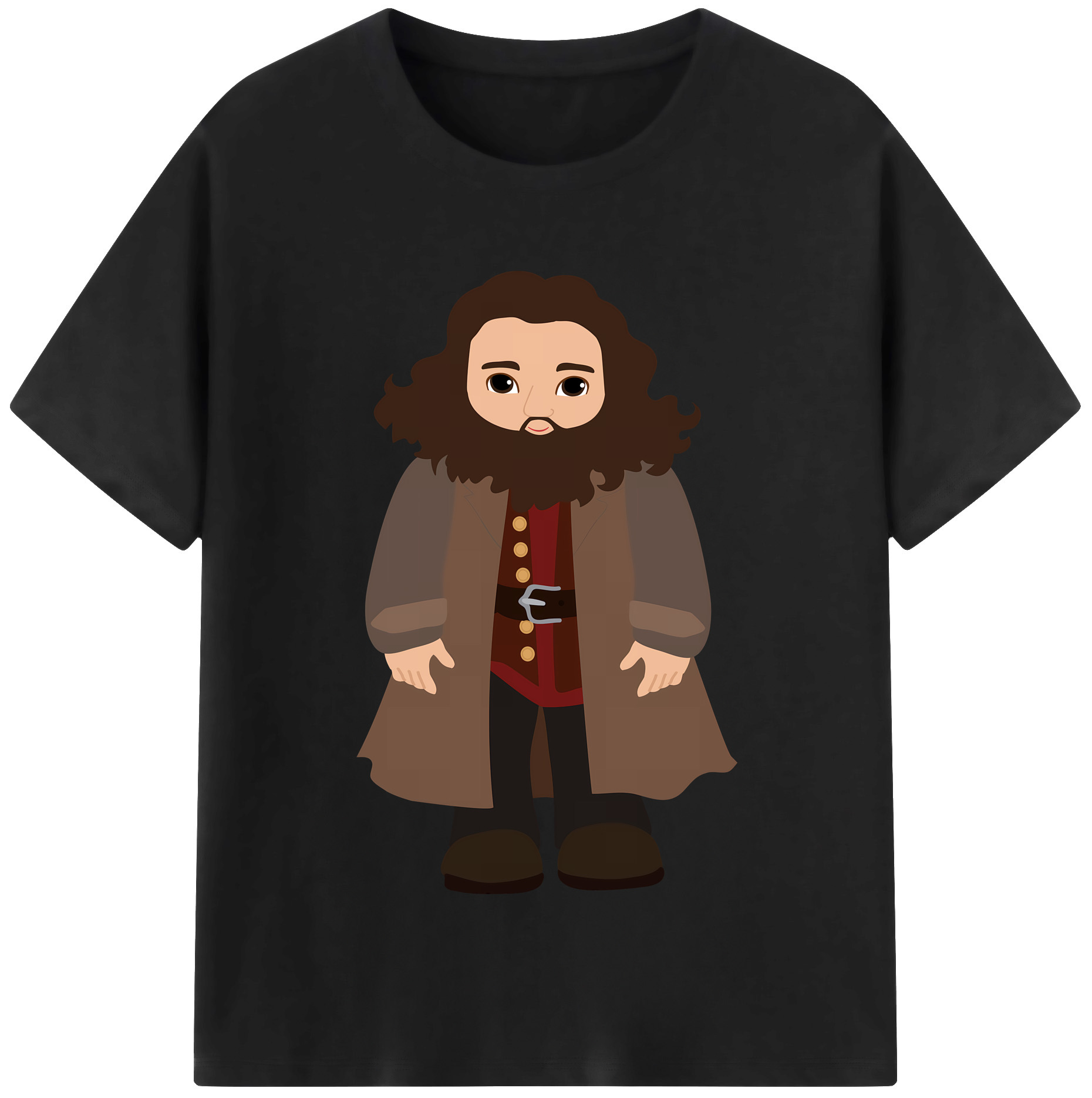（画像用） Harry Potter ハリー・ポッターシリーズ 綿100％半袖Tシャツ（フロントプリント）