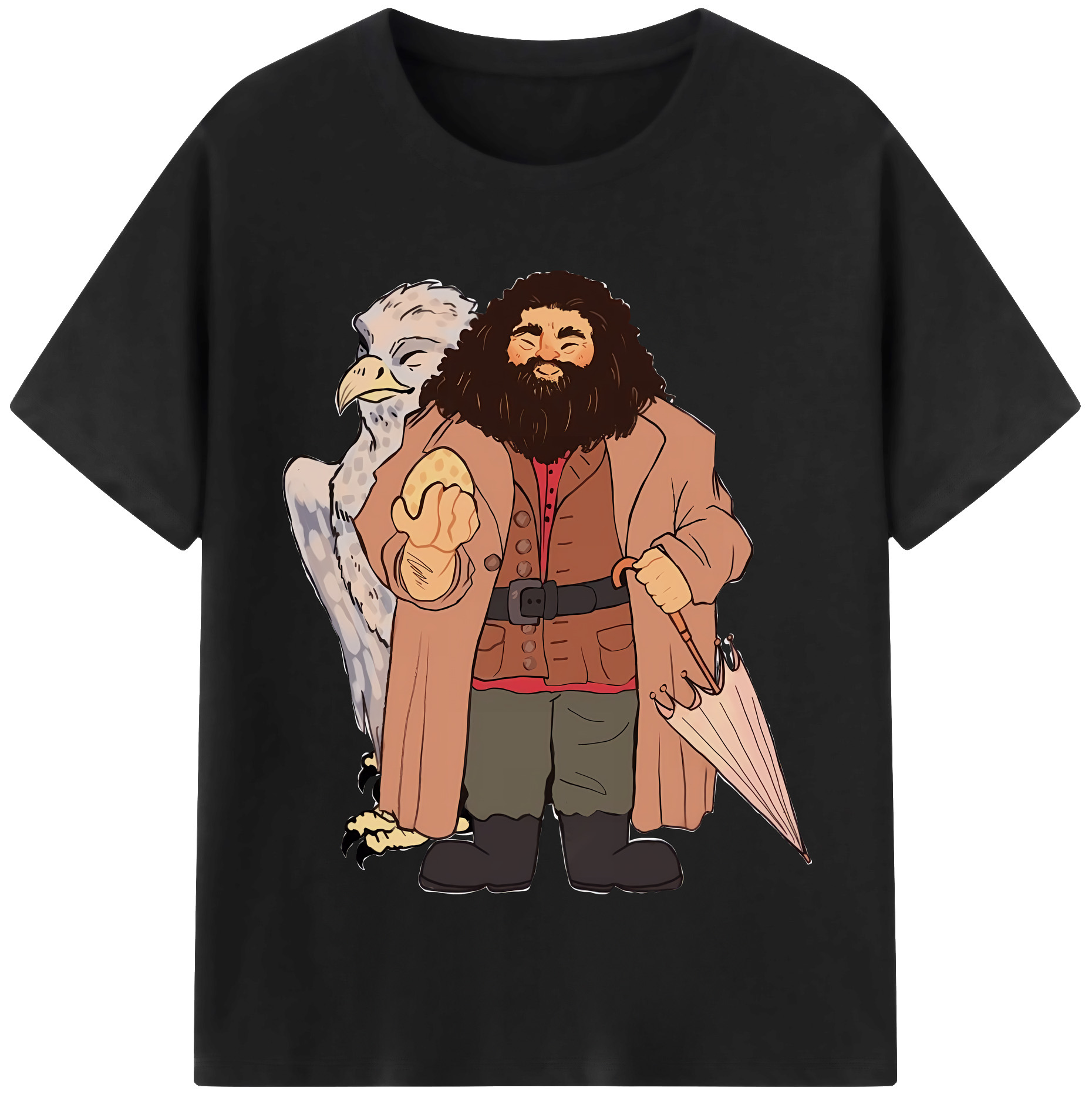 （画像用） Harry Potter ハリー・ポッターシリーズ 綿100％半袖Tシャツ（フロントプリント）
