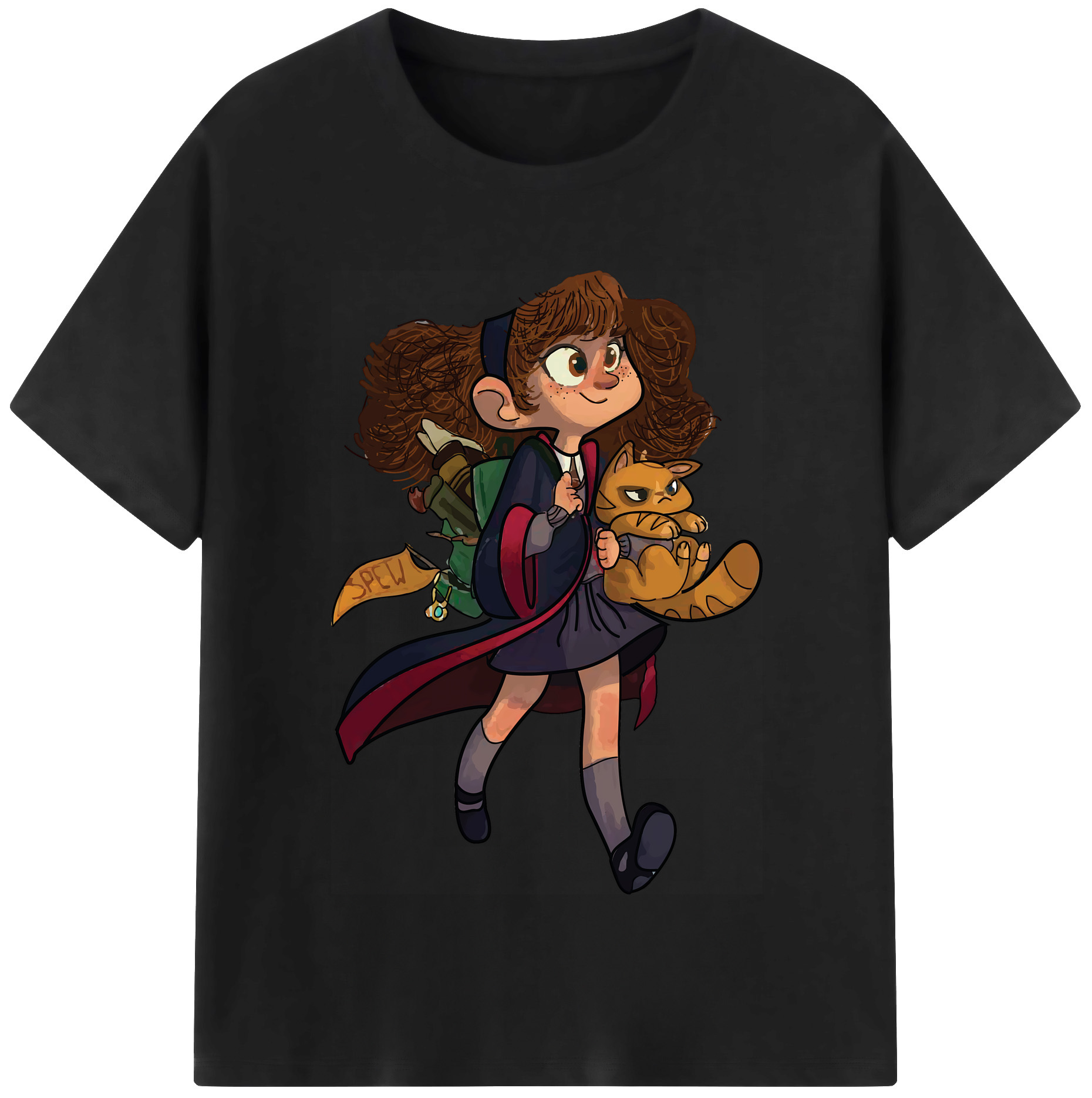 （画像用） Harry Potter ハリー・ポッターシリーズ 綿100％半袖Tシャツ（フロントプリント）