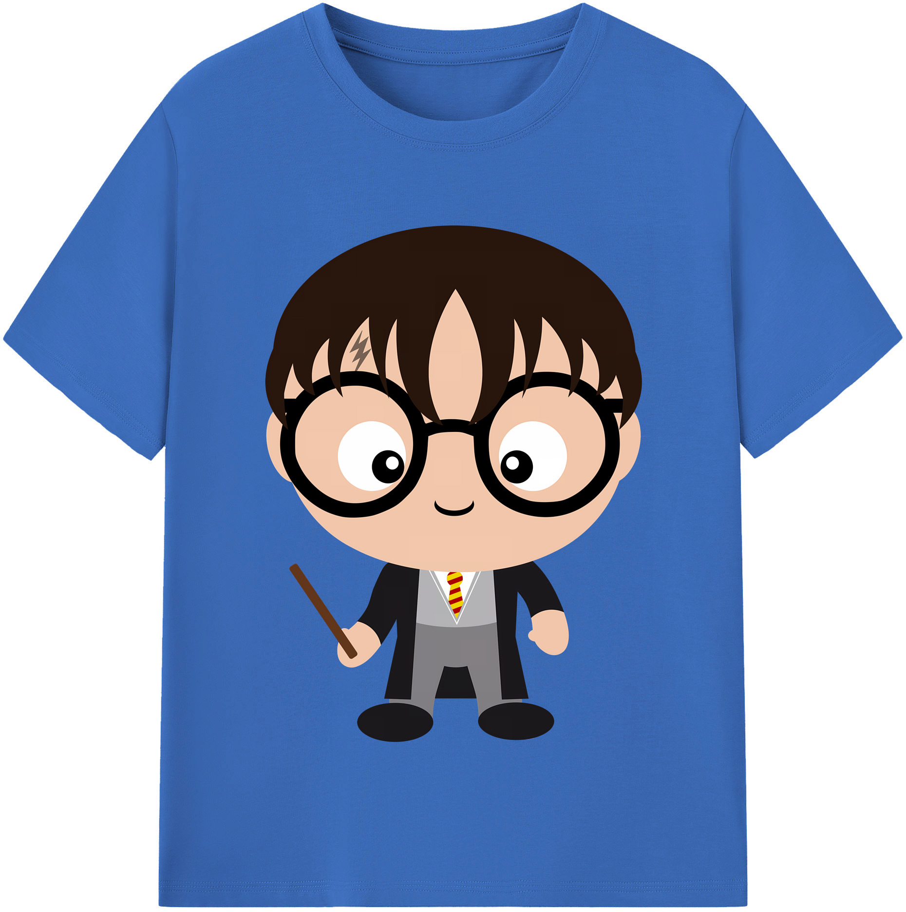 （画像用） Harry Potter ハリー・ポッターシリーズ 綿100％半袖Tシャツ（フロントプリント）