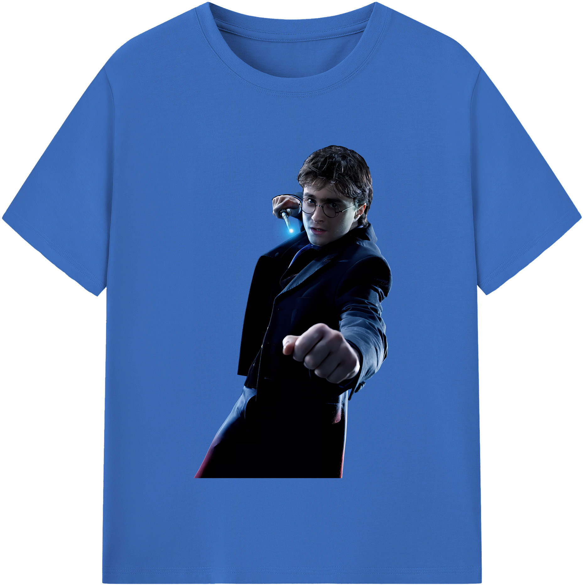 （画像用） Harry Potter ハリー・ポッターシリーズ 綿100％半袖Tシャツ（フロントプリント）