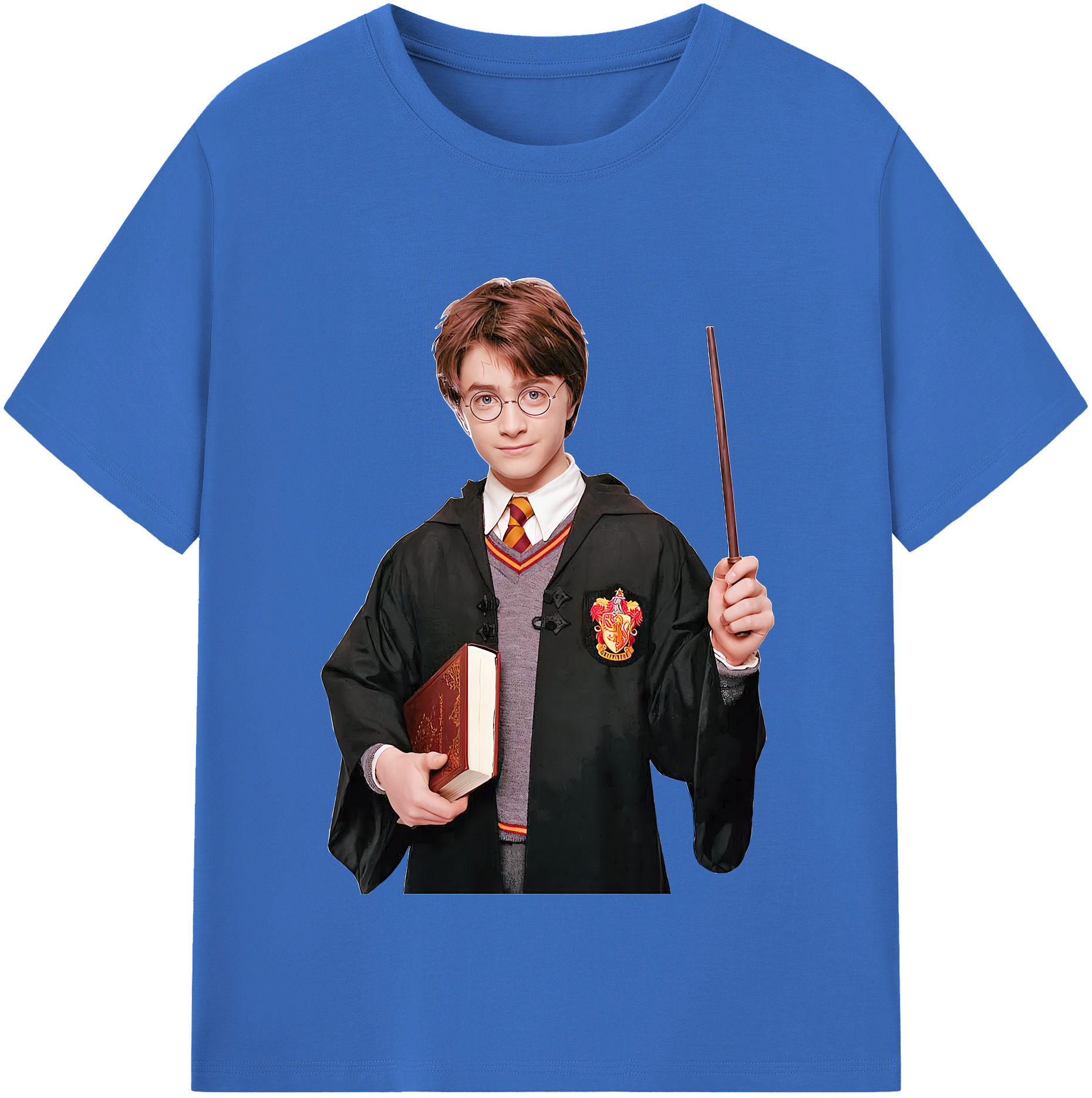 （画像用） Harry Potter ハリー・ポッターシリーズ 綿100％半袖Tシャツ（フロントプリント）