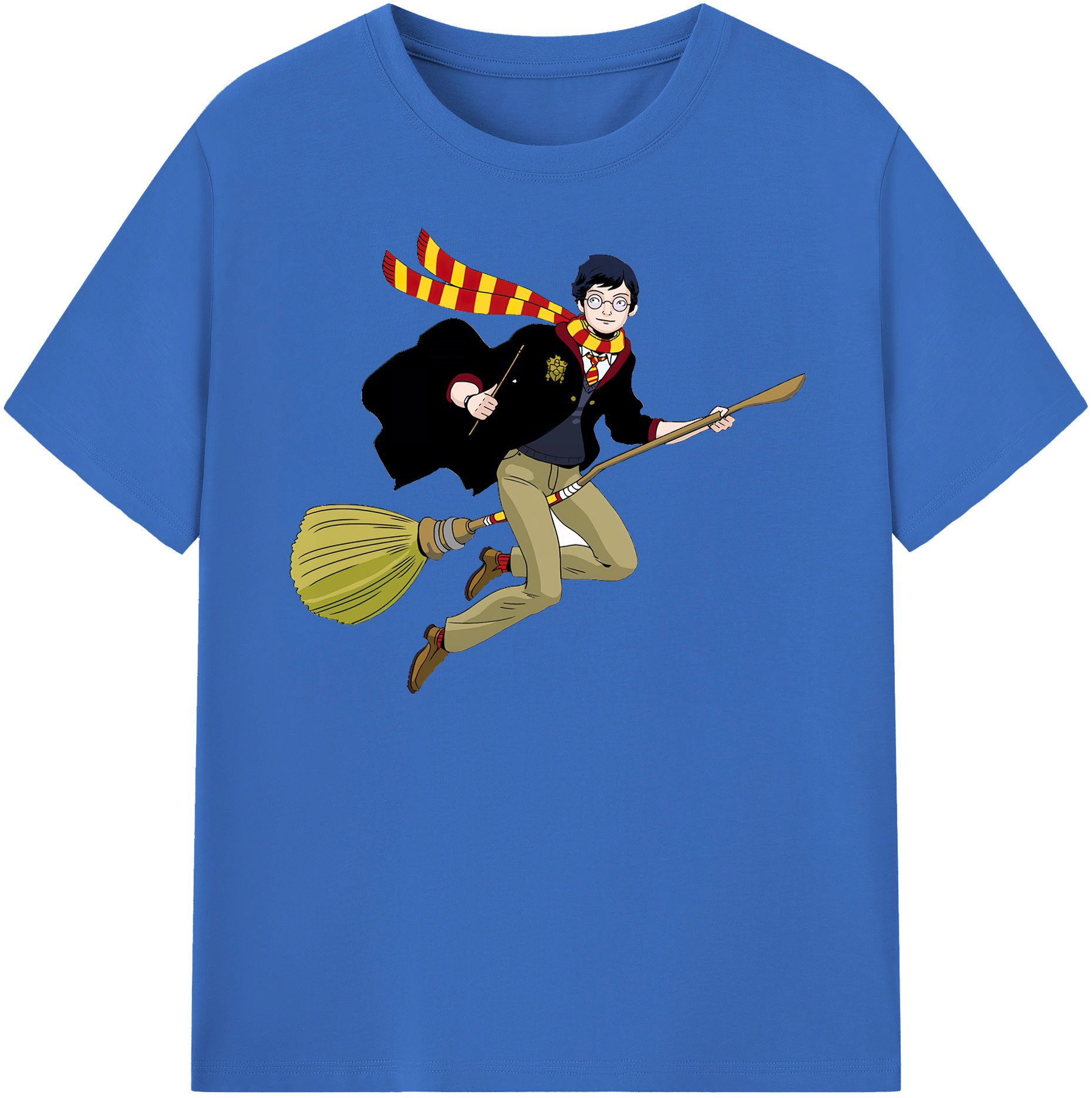 （画像用） Harry Potter ハリー・ポッターシリーズ 綿100％半袖Tシャツ（フロントプリント）