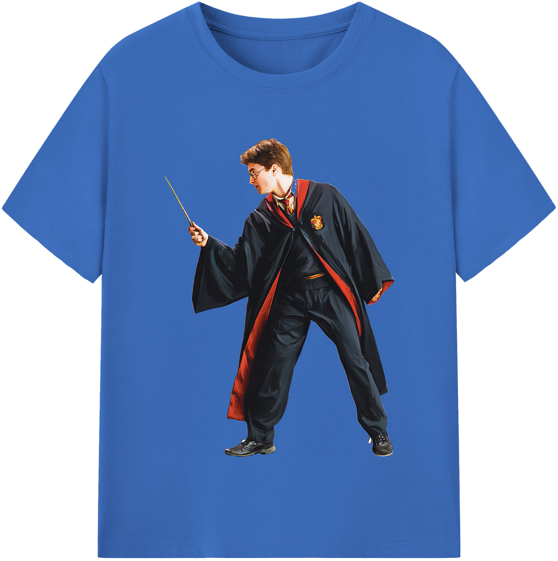 （画像用） Harry Potter ハリー・ポッターシリーズ 綿100％半袖Tシャツ（フロントプリント）